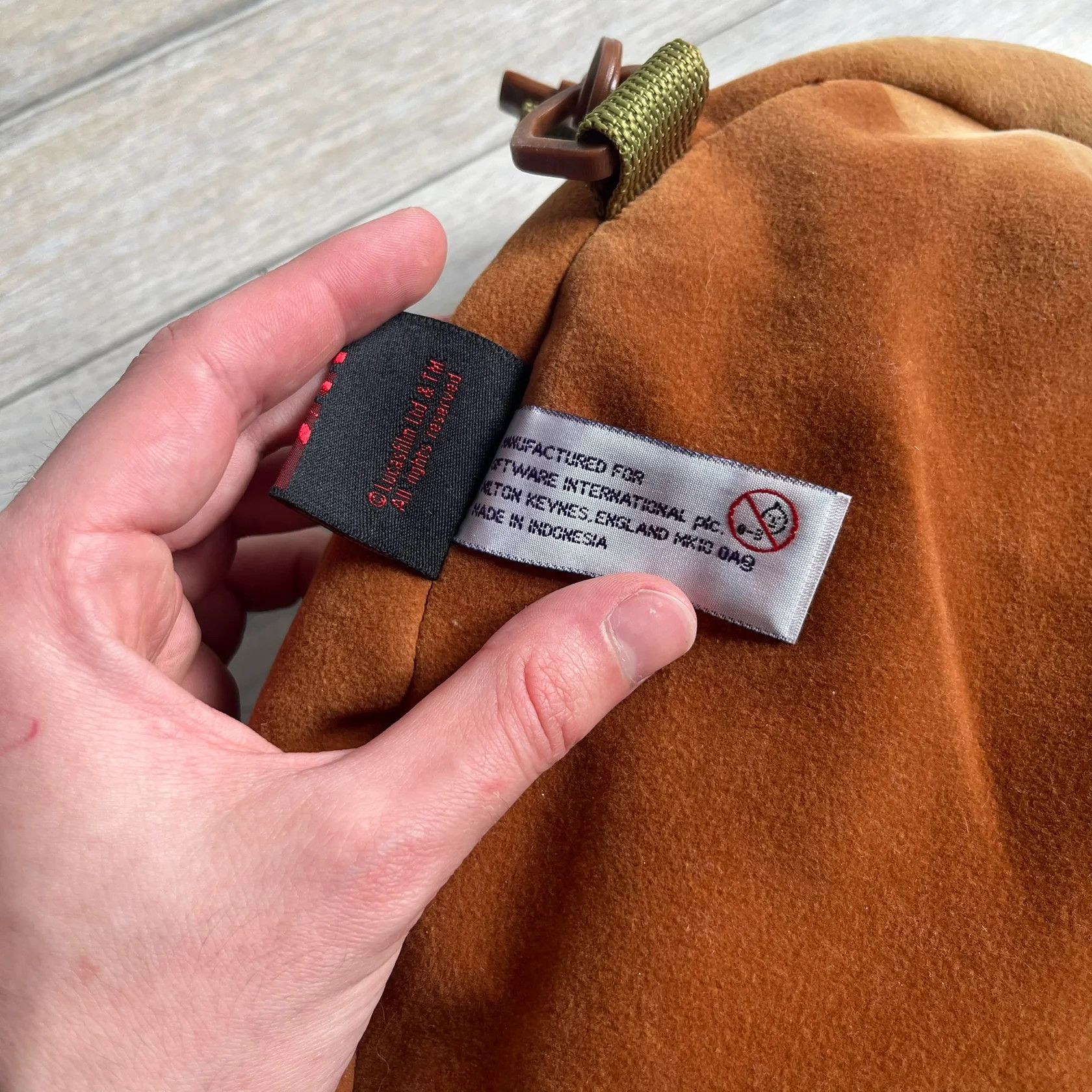 Star Wars Star Wars 90's Ewok Wicket Head Backpack Size ONE SIZE - 11 Thumbnail