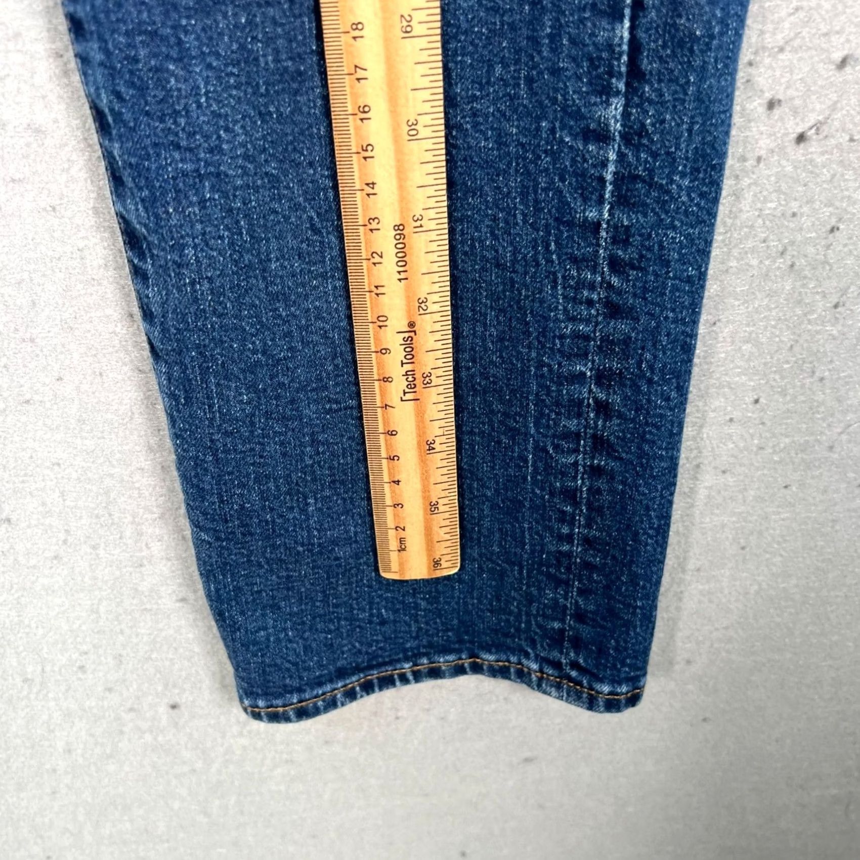 Madewell Madewell Jeans Denim Straight Leg 28 Adult Womens Blue 30 Inseam High Rise Regular Size 28 Cruiser Straight Leg Jeans Blue Denim Womens Size 28" / US 6 / IT 42 - 7 Thumbnail