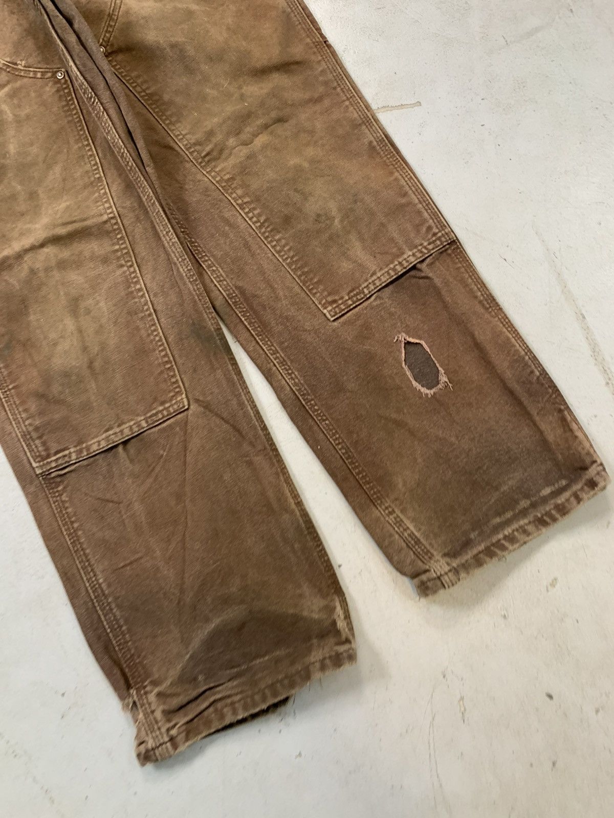 Carhartt Vintage carhartt b136 dkb double knee Size US 30 / EU 46 - 3 Thumbnail