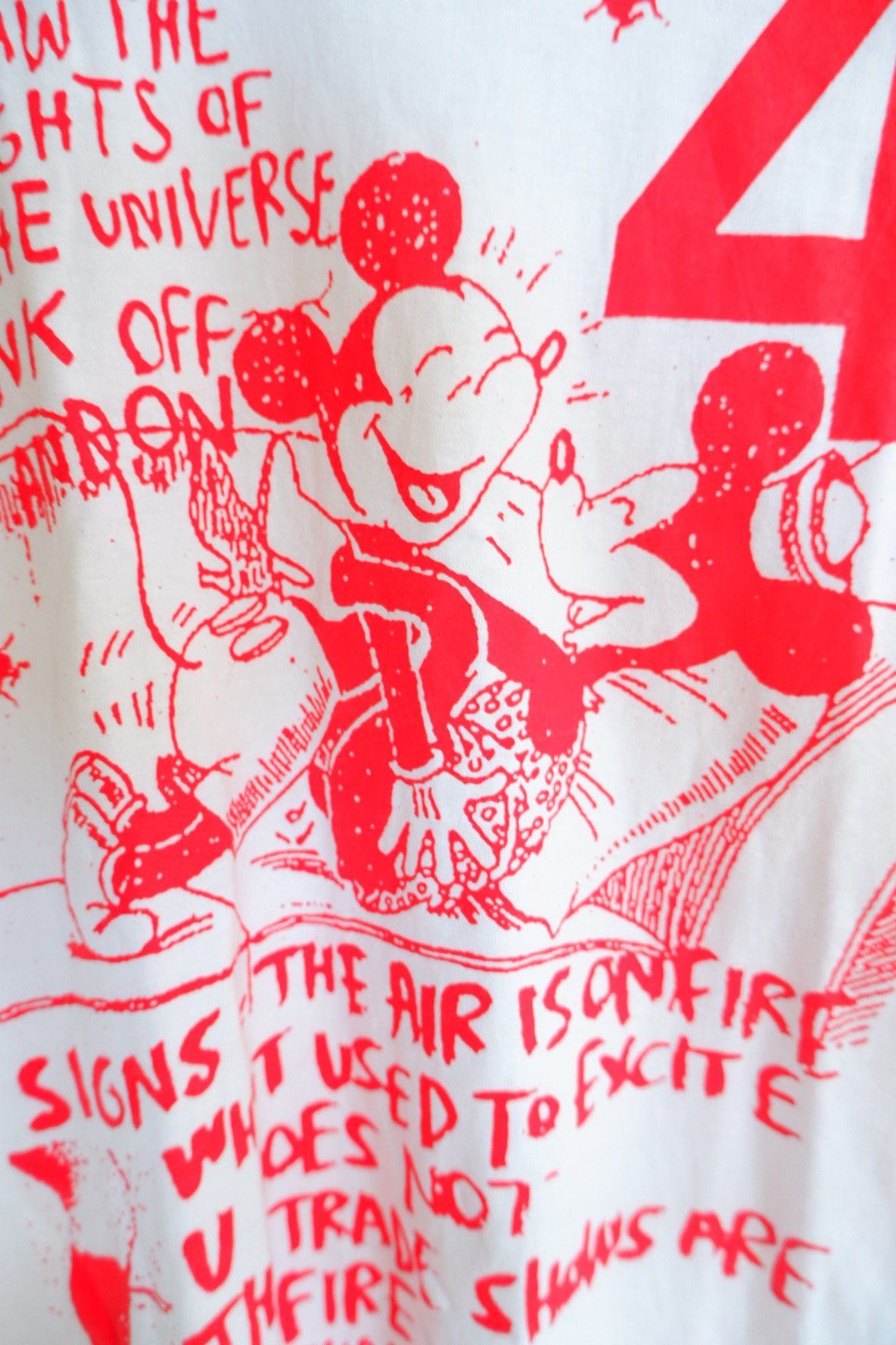 20471120 A.Four Labs Fountains Malcolm Mclaren Inspired Tshirt Size US S / EU 44-46 / 1 - 4 Thumbnail