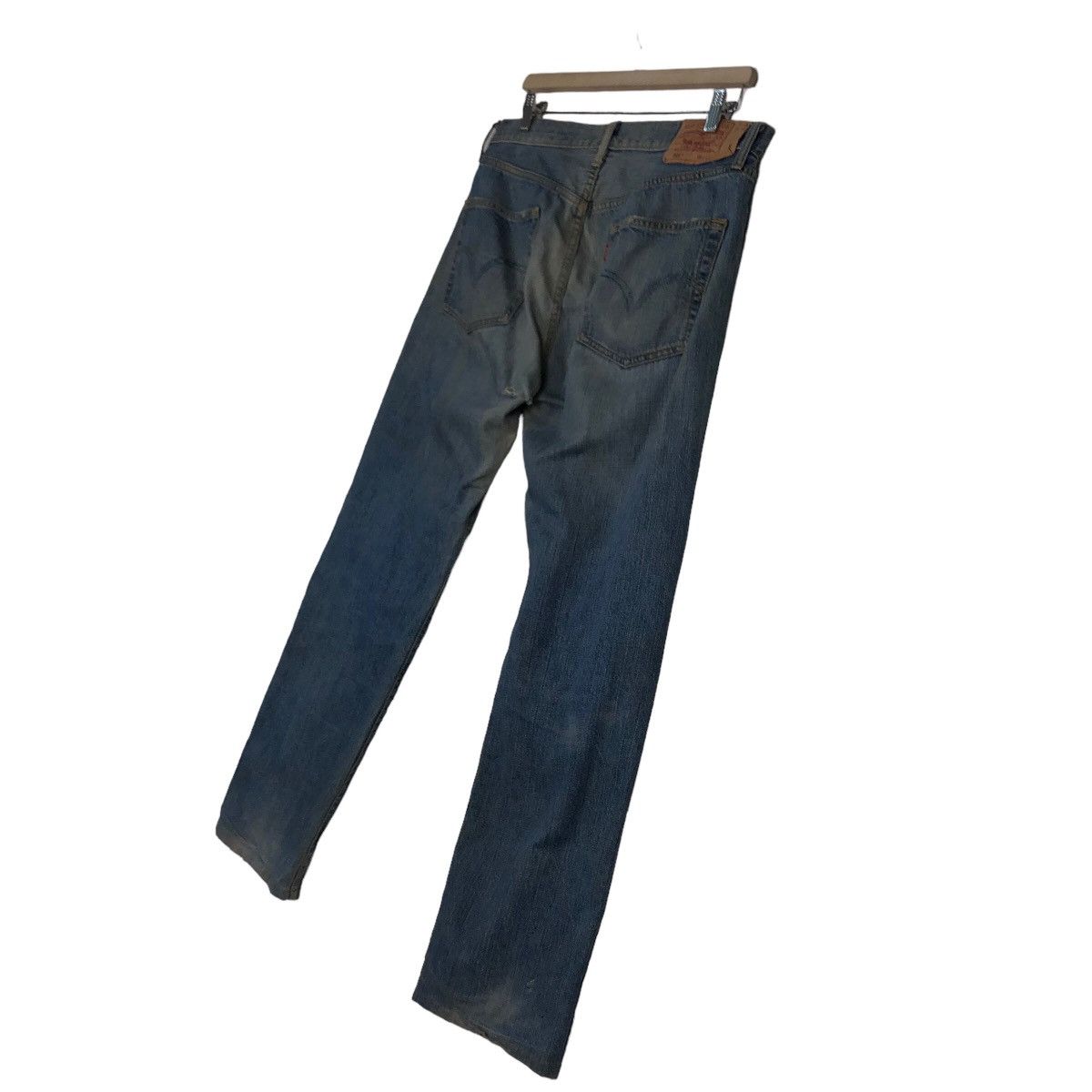 Levi's 🔥Vintage Lot 501 Levi’s Denim Jeans Biker Distressed Design Size US 34 / EU 50 - 9 Thumbnail
