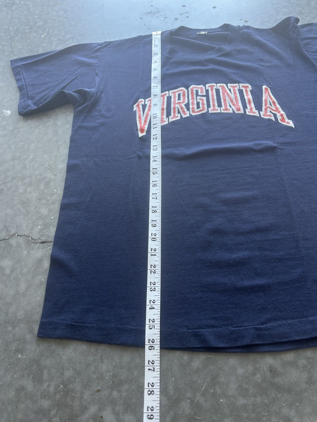 Vintage Vintage 80s University of Virginia Graphic Tee Size US M / EU 48-50 / 2 - 6 Thumbnail