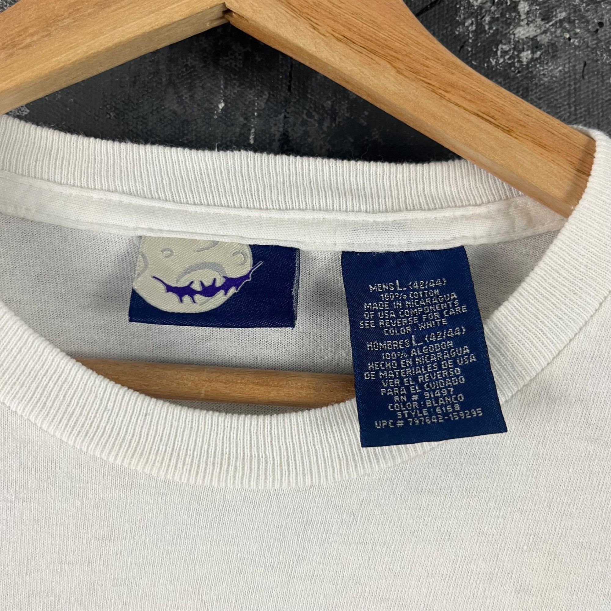 Vintage Vintage Y2K Humor script shirt Size US L / EU 52-54 / 3 - 3 Thumbnail