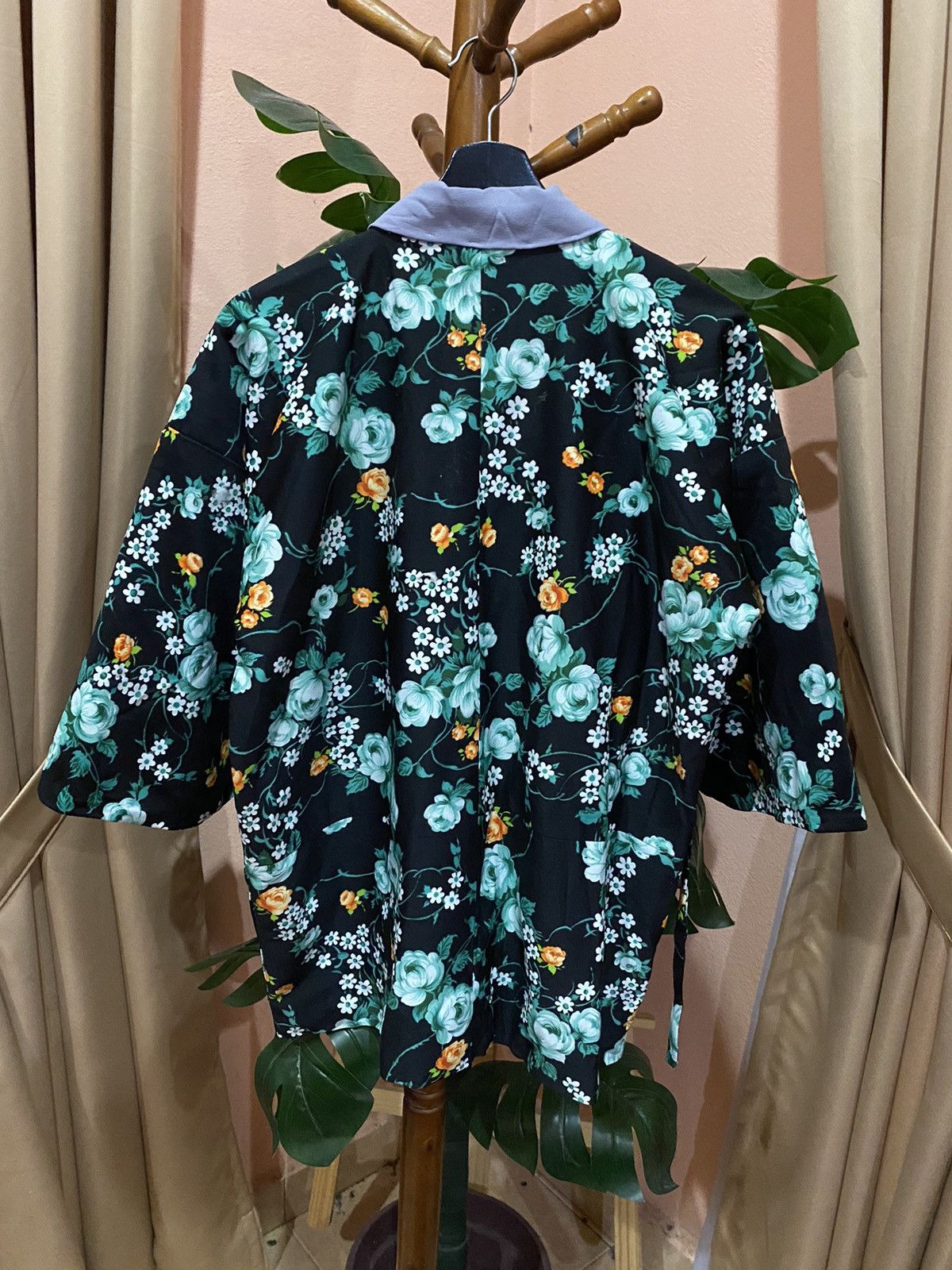 Japanese Brand Épurér Tokyo Floral Kimono Jacket Multicolor Unisex Size L / US 10 / IT 46 - 5 Thumbnail