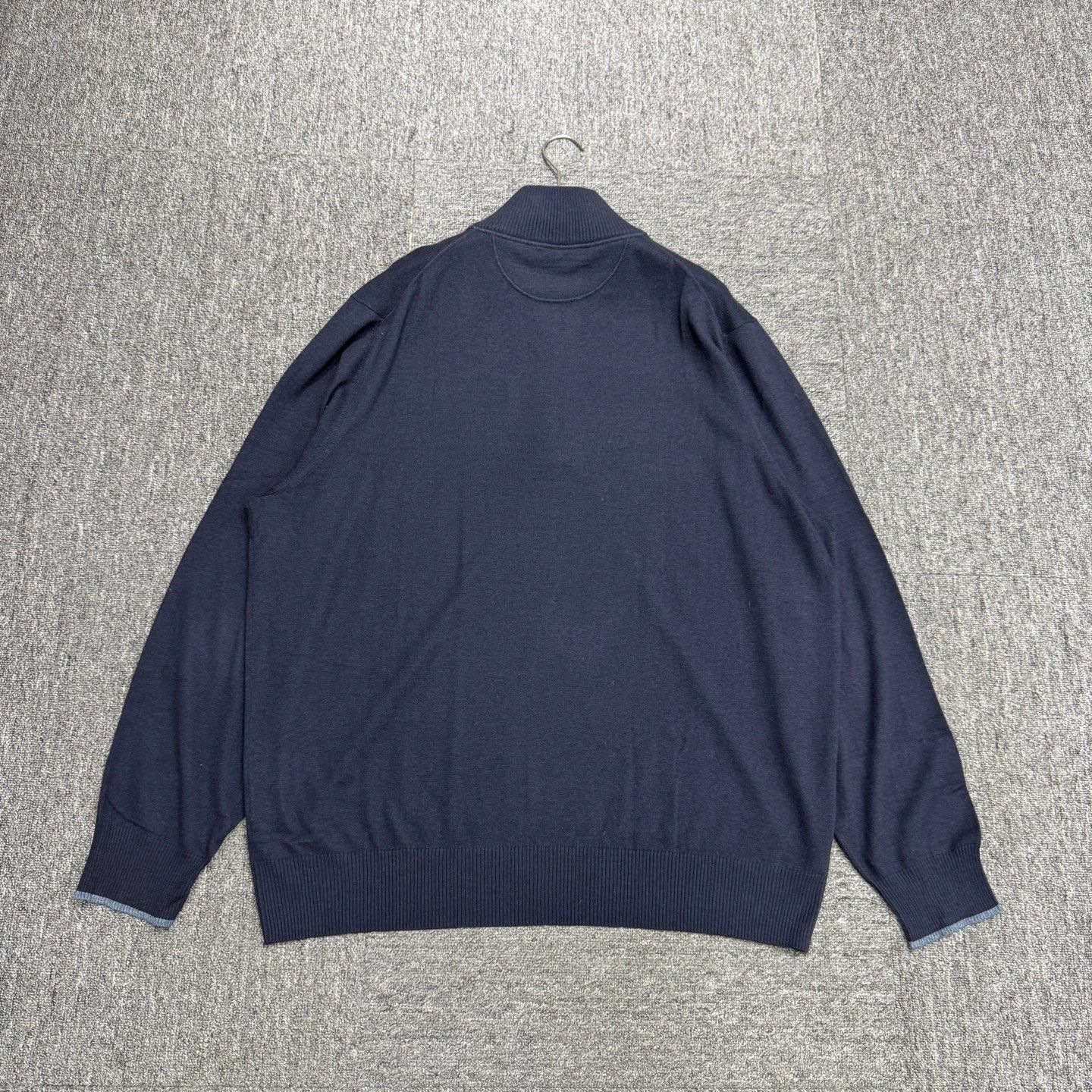 Loro Piana Loro Piana 2-Collar Silk Cashmere Blend Sweater 3XL MINT Size US XXL / EU 58 / 5 - 5 Thumbnail
