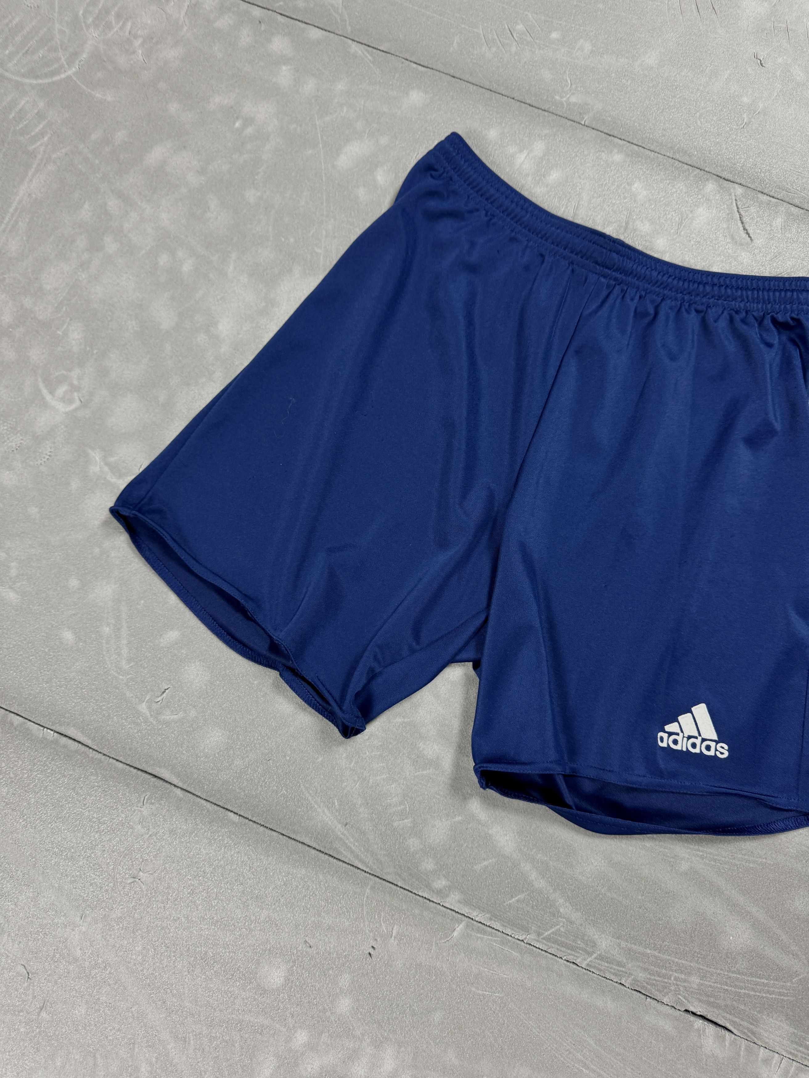 Adidas Adidas navy shorts sport soccer football streetwear Size US 30 / EU 46 - 6 Thumbnail