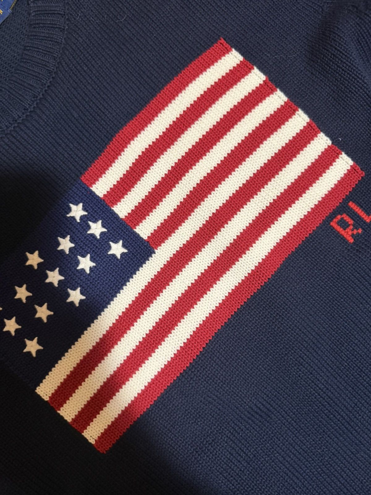 Polo Ralph Lauren Polo Ralph Lauren flag-motif crew-neck sweater Size US M / EU 48-50 / 2 - 2 Thumbnail