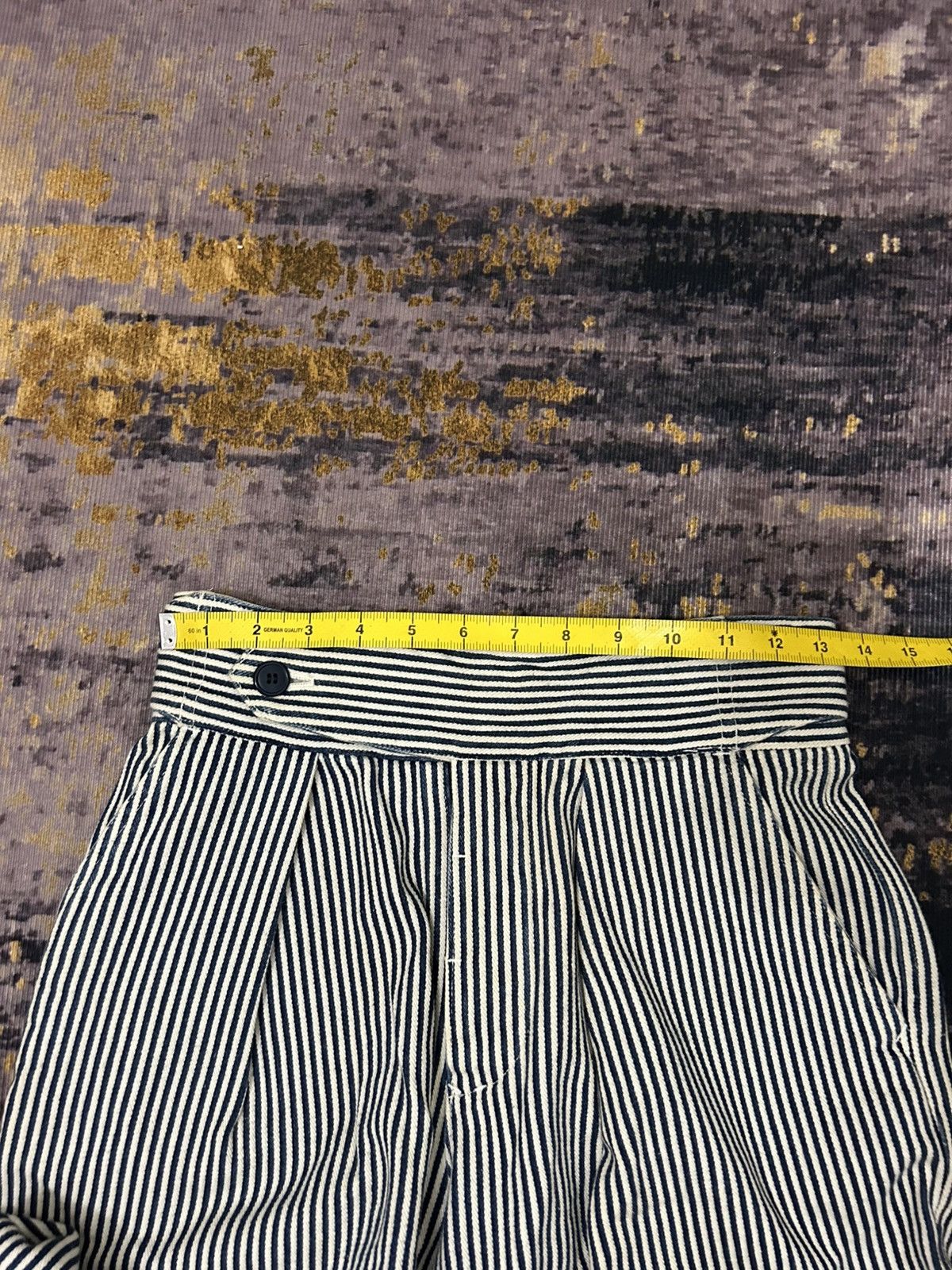 Issey Miyake Vintage Issey Miyake Gurka hickory shortpans Size US 27 - 16 Thumbnail