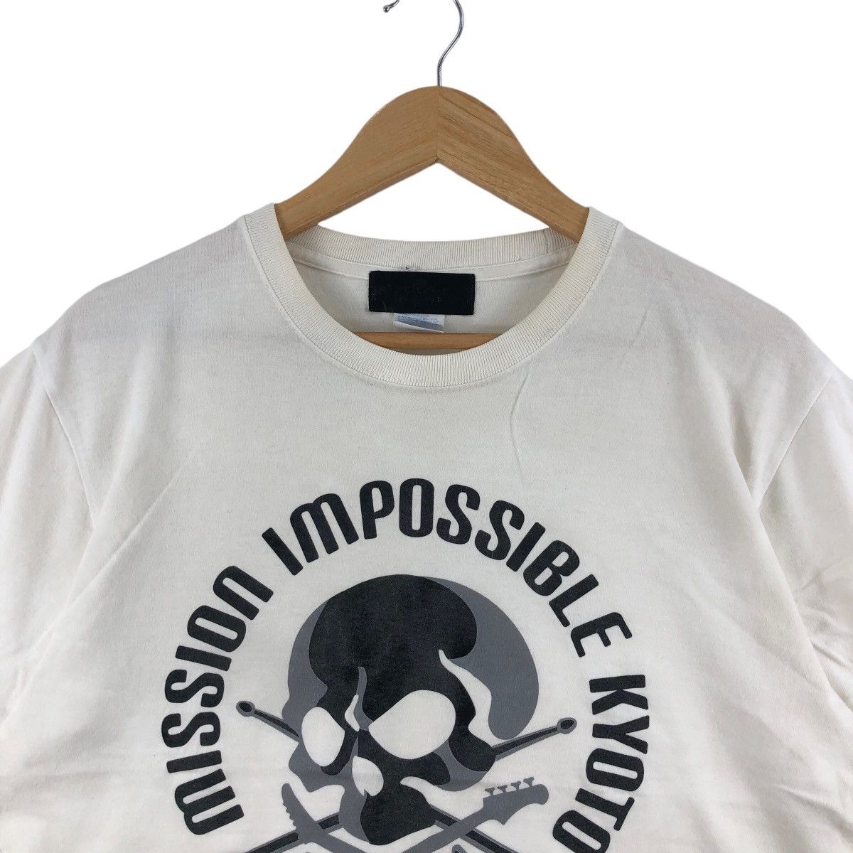 Japanese Brand × Vintage Vintage BONE HEAD Kyoto T-Shirt Japanese Brand Size US M / EU 48-50 / 2 - 2 Thumbnail