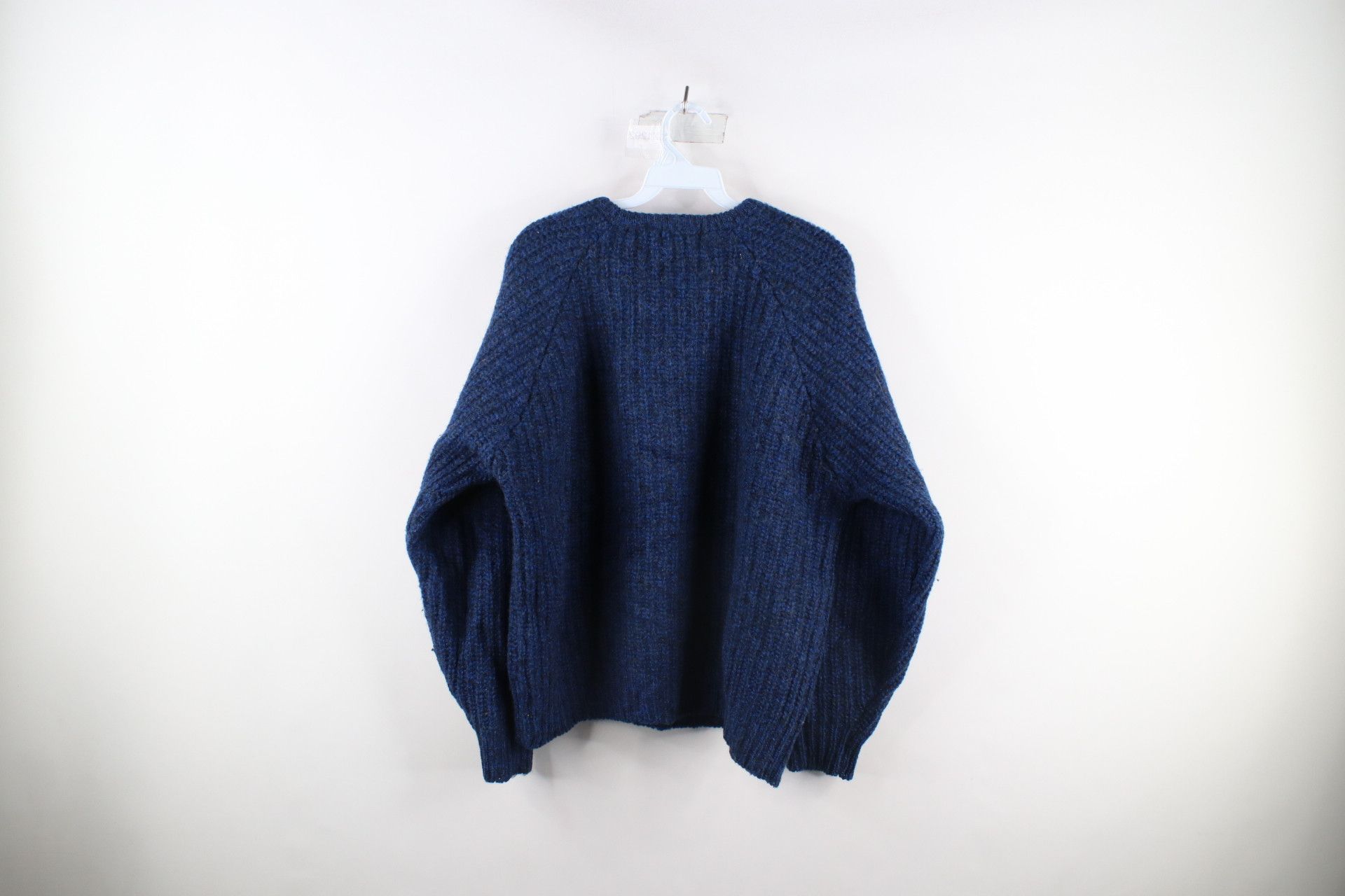Vintage Vintage 70s Streetwear Chunky Ribbed Knit Boxy Fit Sweater Size ONE SIZE - 5 Thumbnail