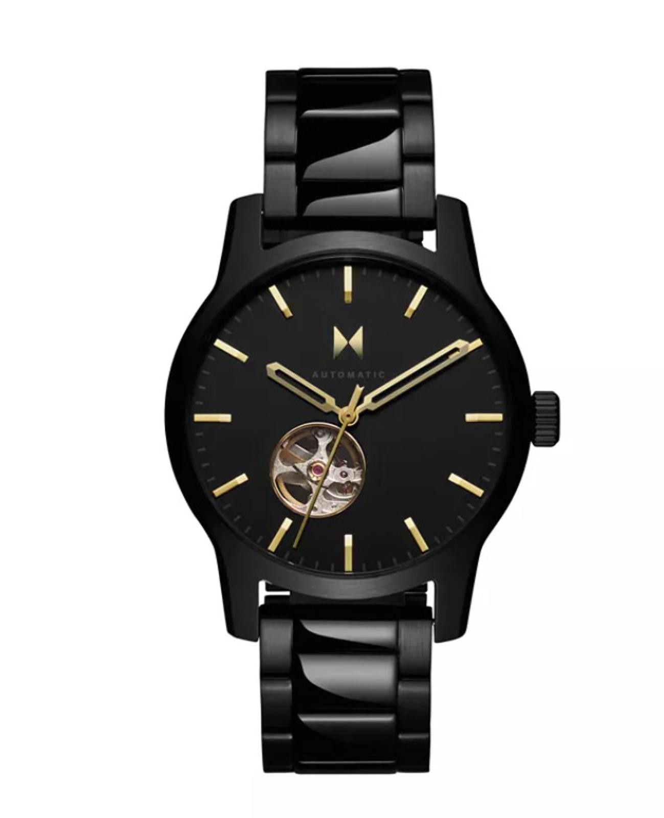 Mvmt MVMT Men's Classic II Automatic Ionic Plated Black teel 42mm Size ONE SIZE - 1 Thumbnail