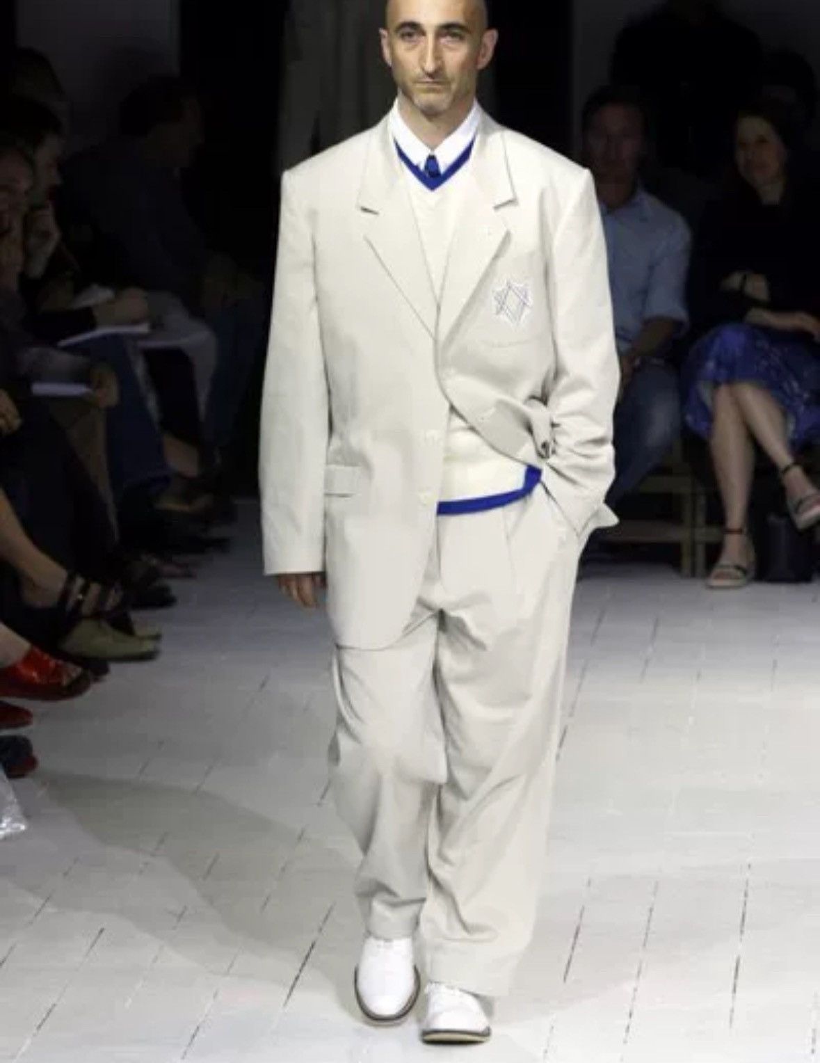 Yohji Yamamoto Yohji Yamamoto 03 SS Emblem Silk Suit 2412-Nextarrow Size US M / EU 48-50 / 2 - 7 Thumbnail