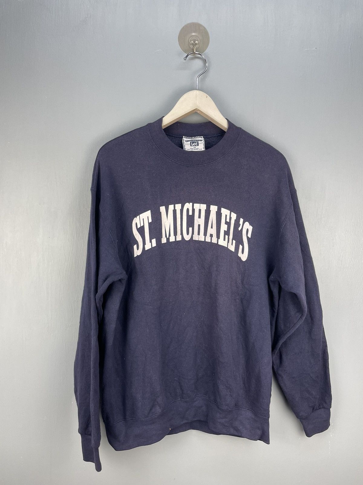 Vintage Vintage 90s ST. Michael’s Sweatshirt Size US M / EU 48-50 / 2 - 1 Thumbnail