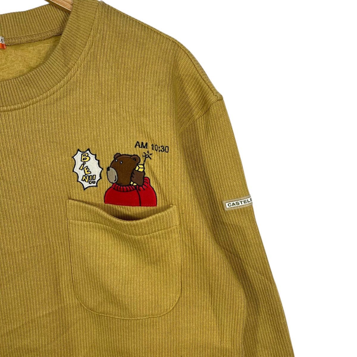 Jean Charles De Castelbajac Castelbajac Sport Bear Graphic Sweatshirt Pocket Design Size US L / EU 52-54 / 3 - 5 Thumbnail