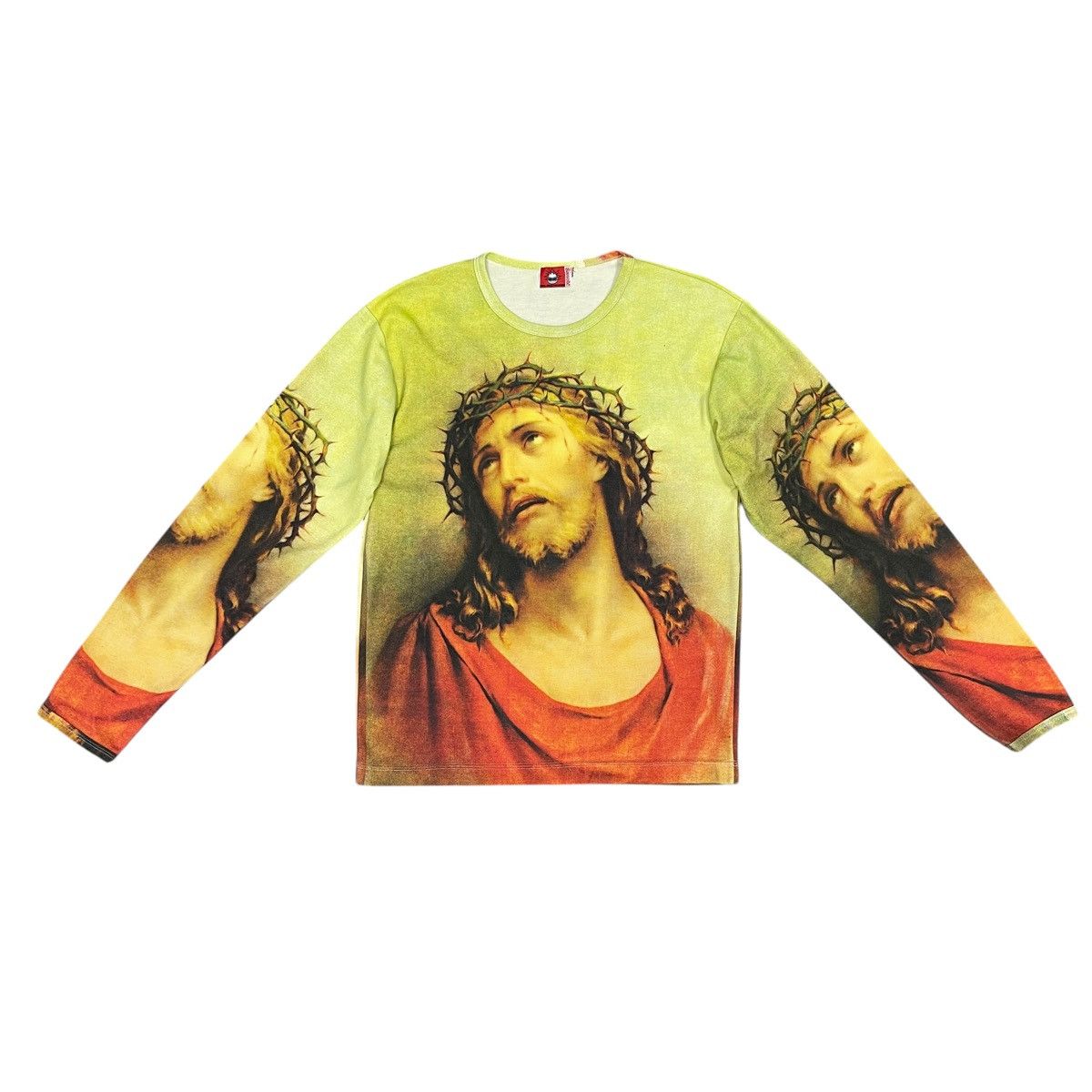 Other Jesus Christ All Over Print Long Sleeve Shirt Size S Size US S / EU 44-46 / 1 - 1 Thumbnail
