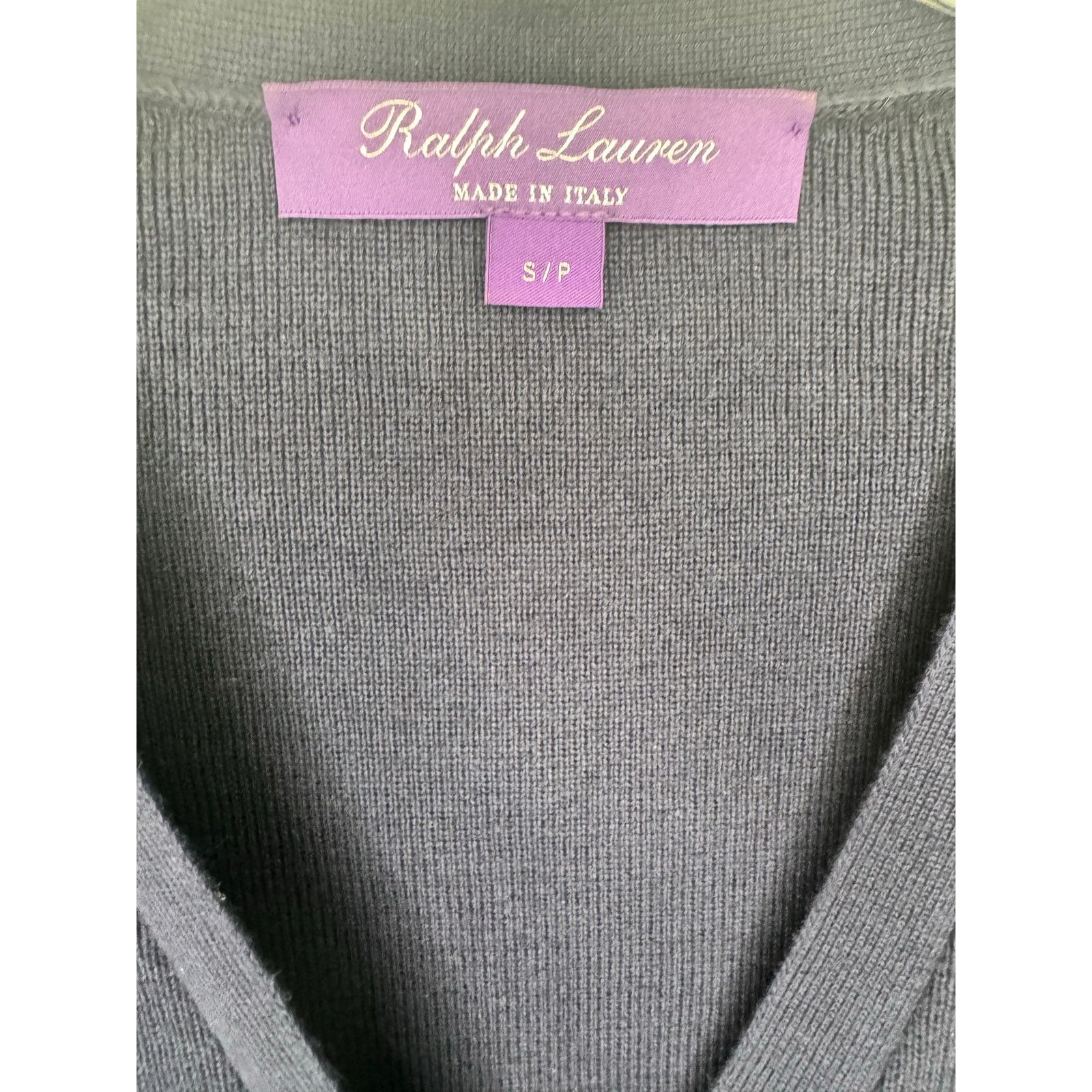 Ralph Lauren Purple Label Ralph Lauren Cotton-Cashmere Cardigan Size S Size S / US 4 / IT 40 - 3 Thumbnail