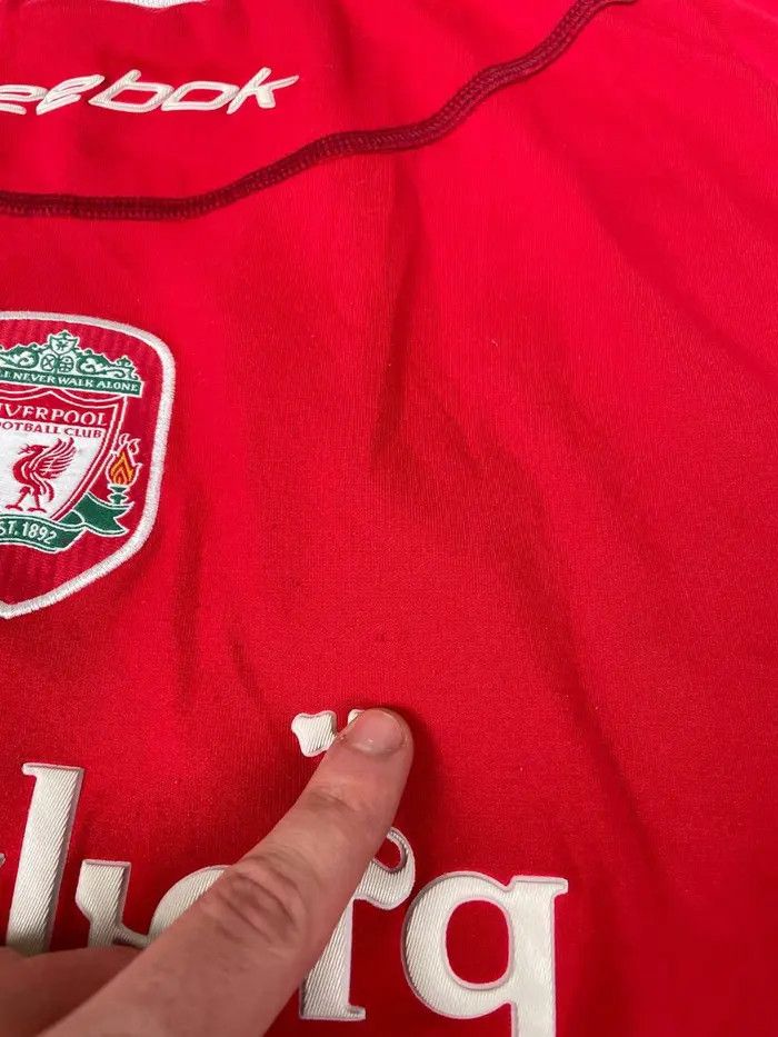 Reebok Reebok Liverpool 2002 2004 Owen #10 Home Shirt Soccer Jersey Size US S / EU 44-46 / 1 - 23 Thumbnail