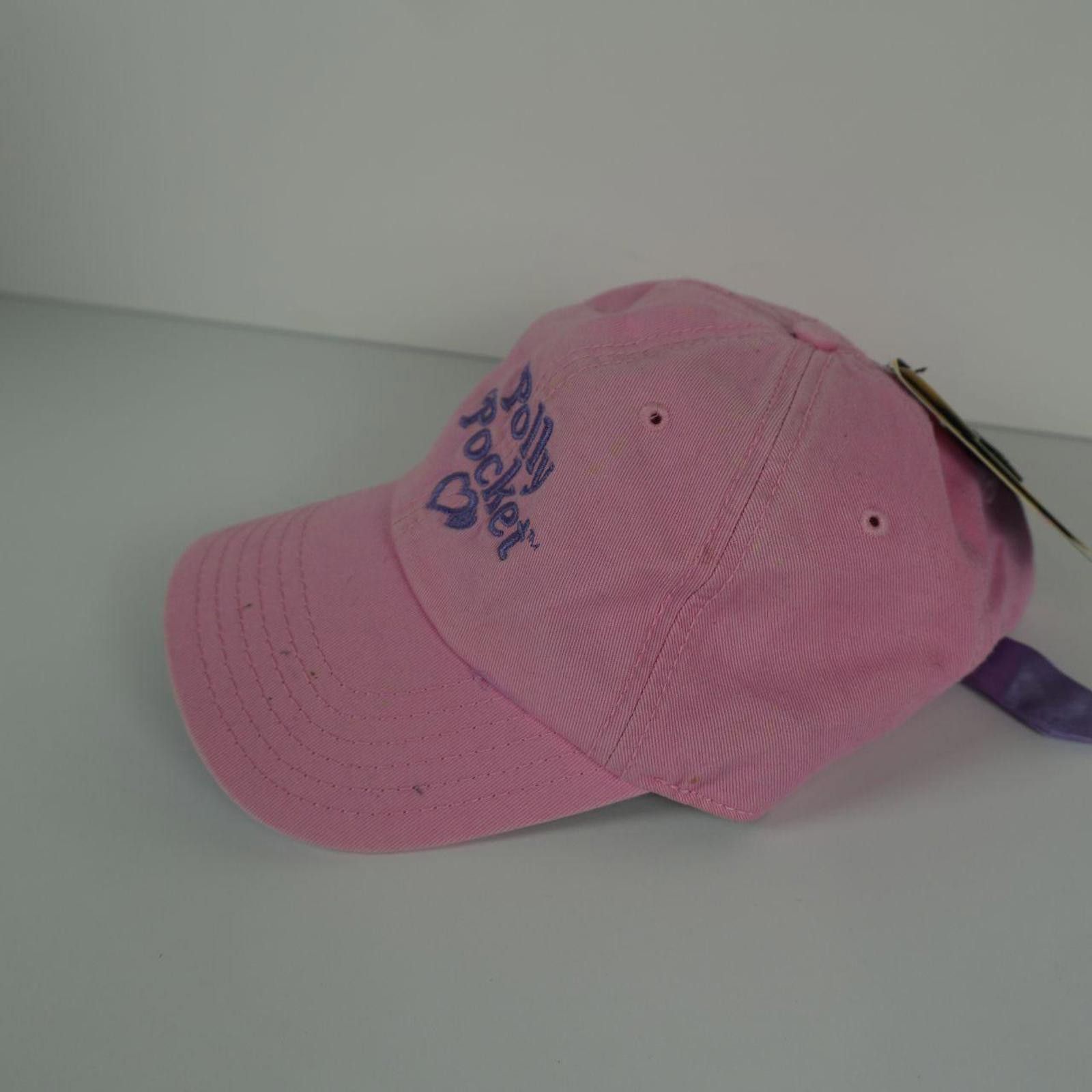 Hot Topic Polly Pocket Hat Women's Pink NWT Ribbon Dad Hat Size ONE SIZE - 2 Thumbnail