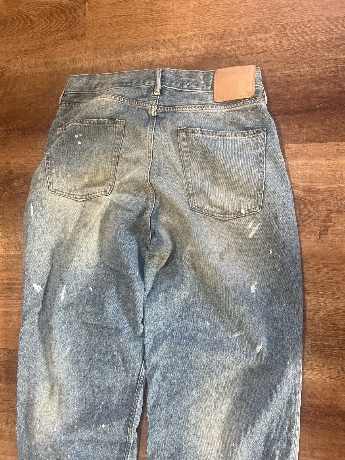 Acne Studios Acne Studios 1981m Paint Splatter Denim Size US 32 / EU 48 - 5 Thumbnail