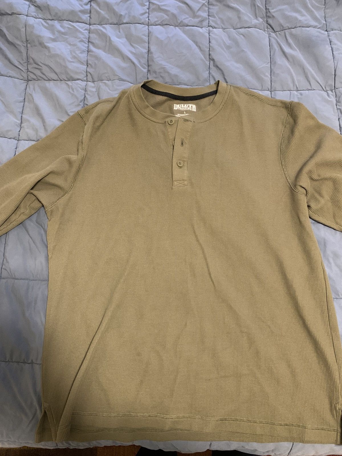 Duluth Trading Company Duluth trading co 40 Grit Thermal Henley Shirt Size US L / EU 52-54 / 3 - 1 Thumbnail
