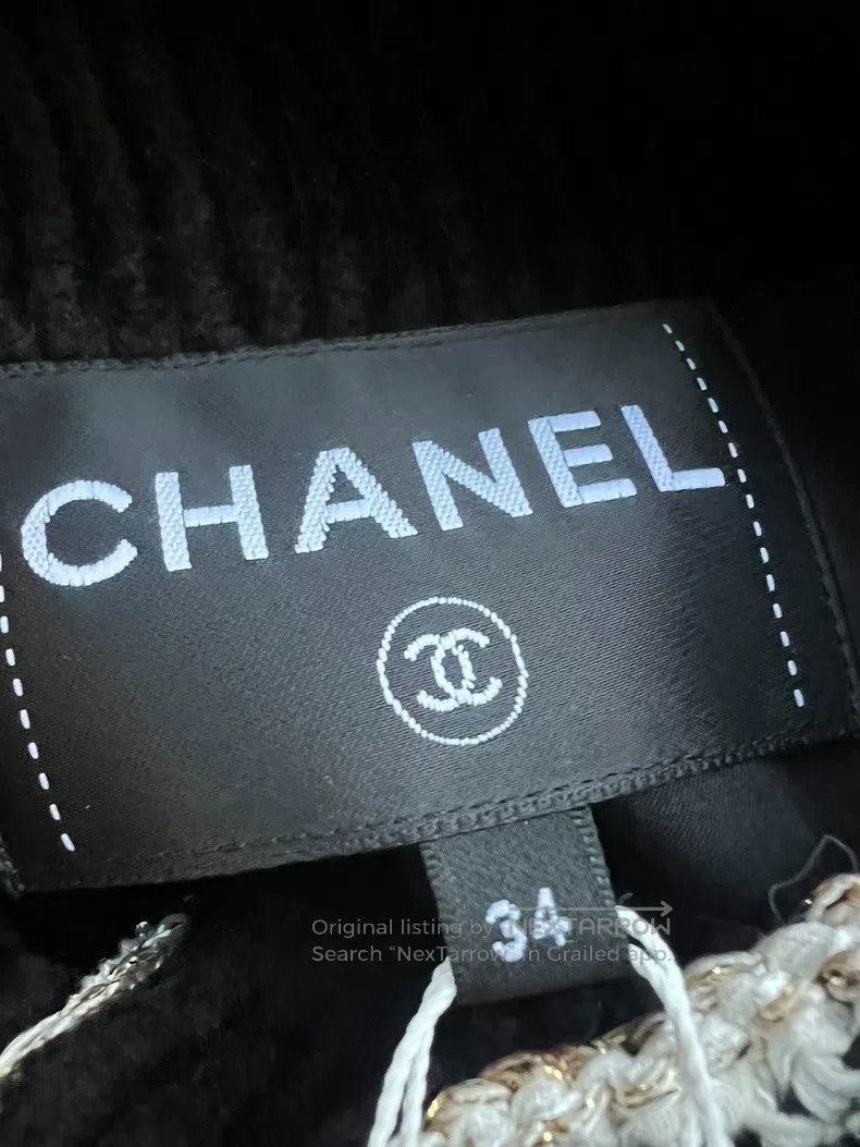 Chanel Chanel 25k black velvet coat Size XXS / US 00 / IT 34 - 5 Thumbnail