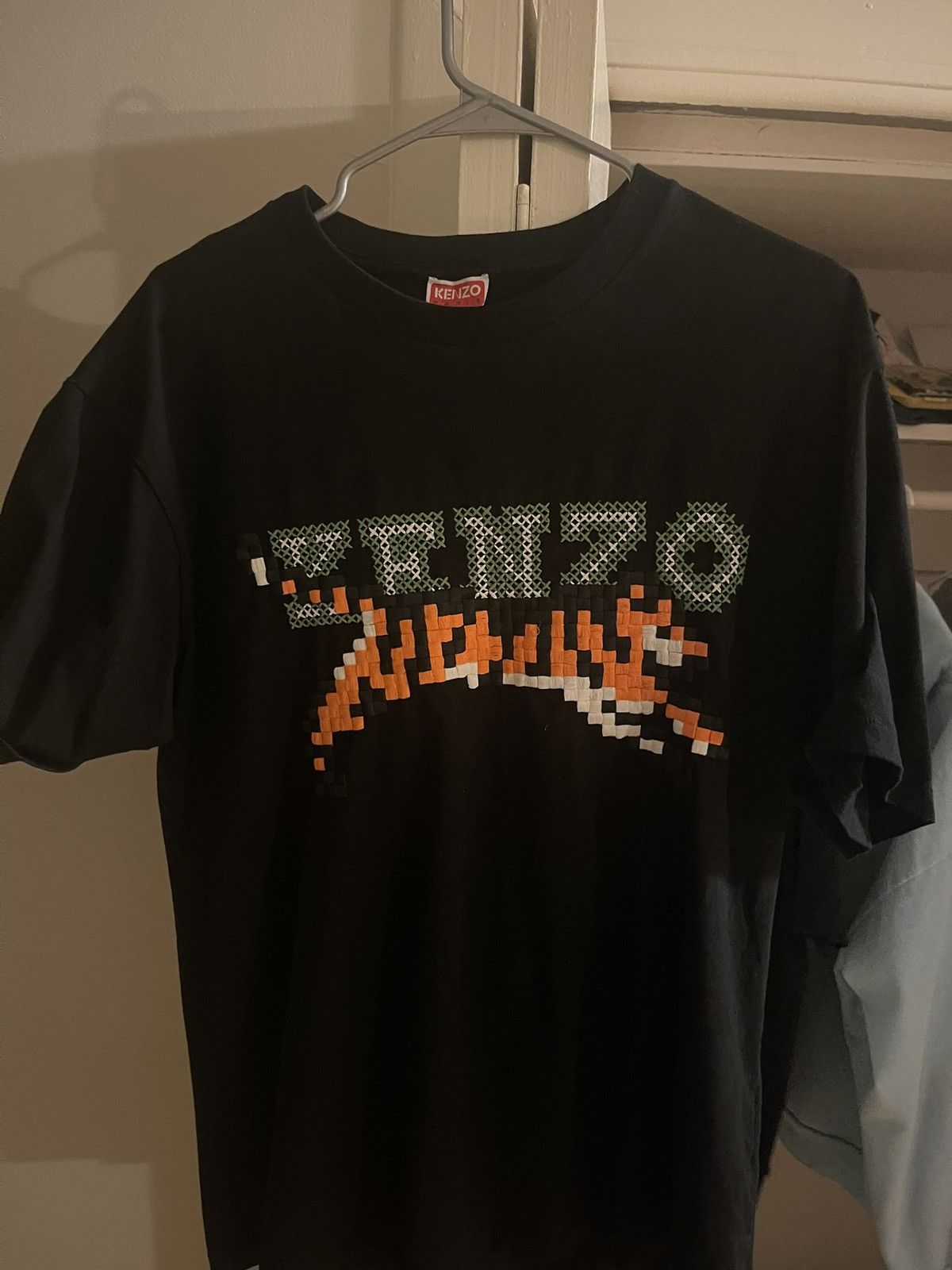 image of Black T-Shirt Kenzo Paris, Men's (Size XL)