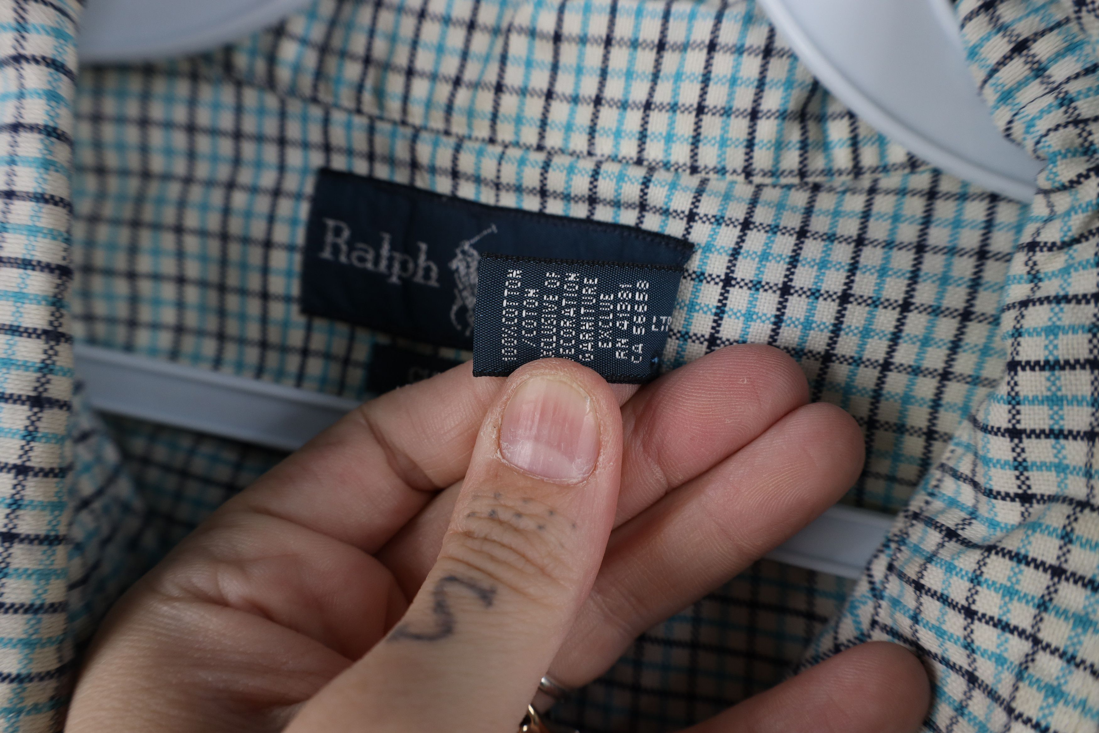 Polo Ralph Lauren Vintage 90s Ralph Lauren Custom Fit Button Down Shirt Plaid Size US L / EU 52-54 / 3 - 7 Thumbnail