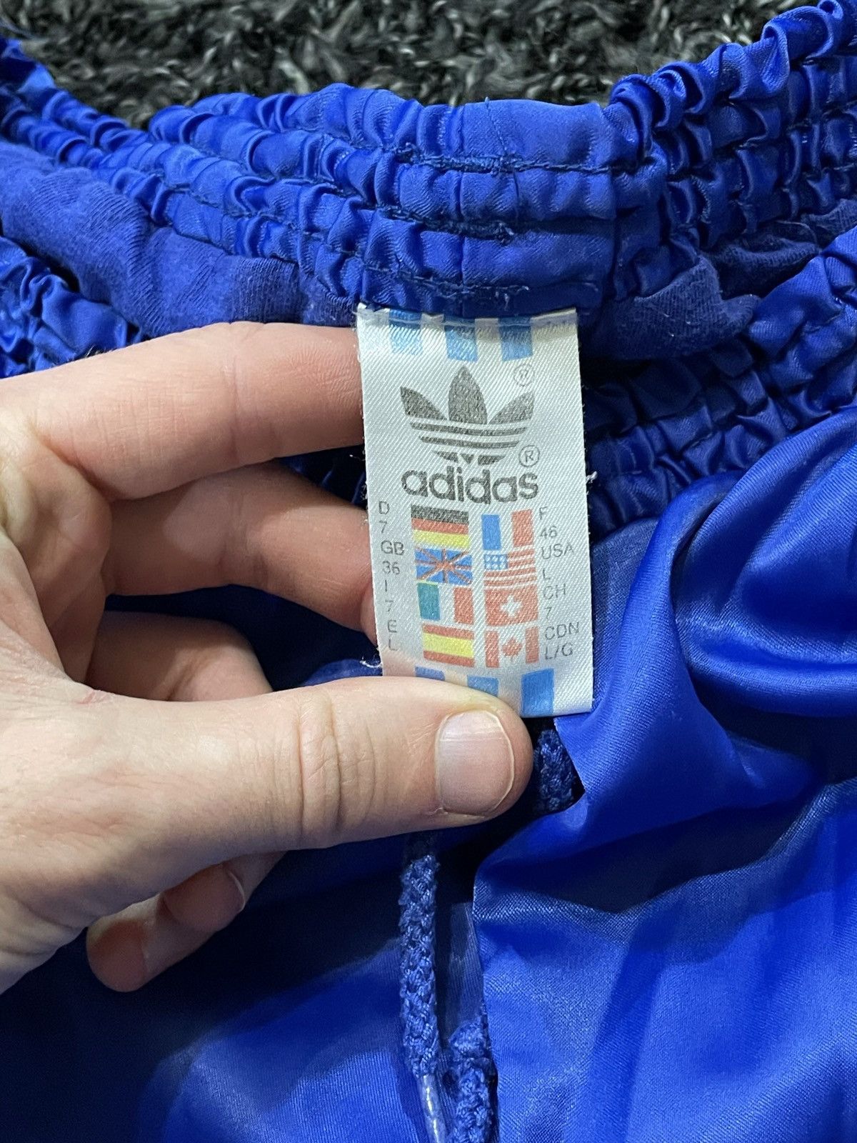 Vintage Vintage Adidas blue shorts streetwear Y2K casual 1970-1980 Size US 34 / EU 50 - 4 Thumbnail