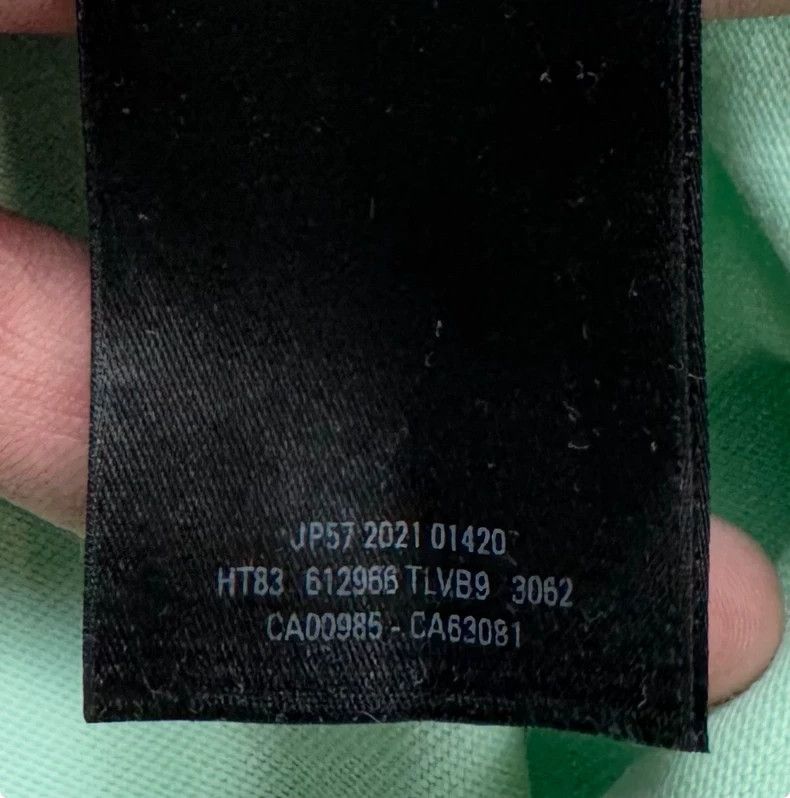 Balenciaga Balenciaga Mint green short sleeve with back label Size US M / EU 48-50 / 2 - 8 Thumbnail