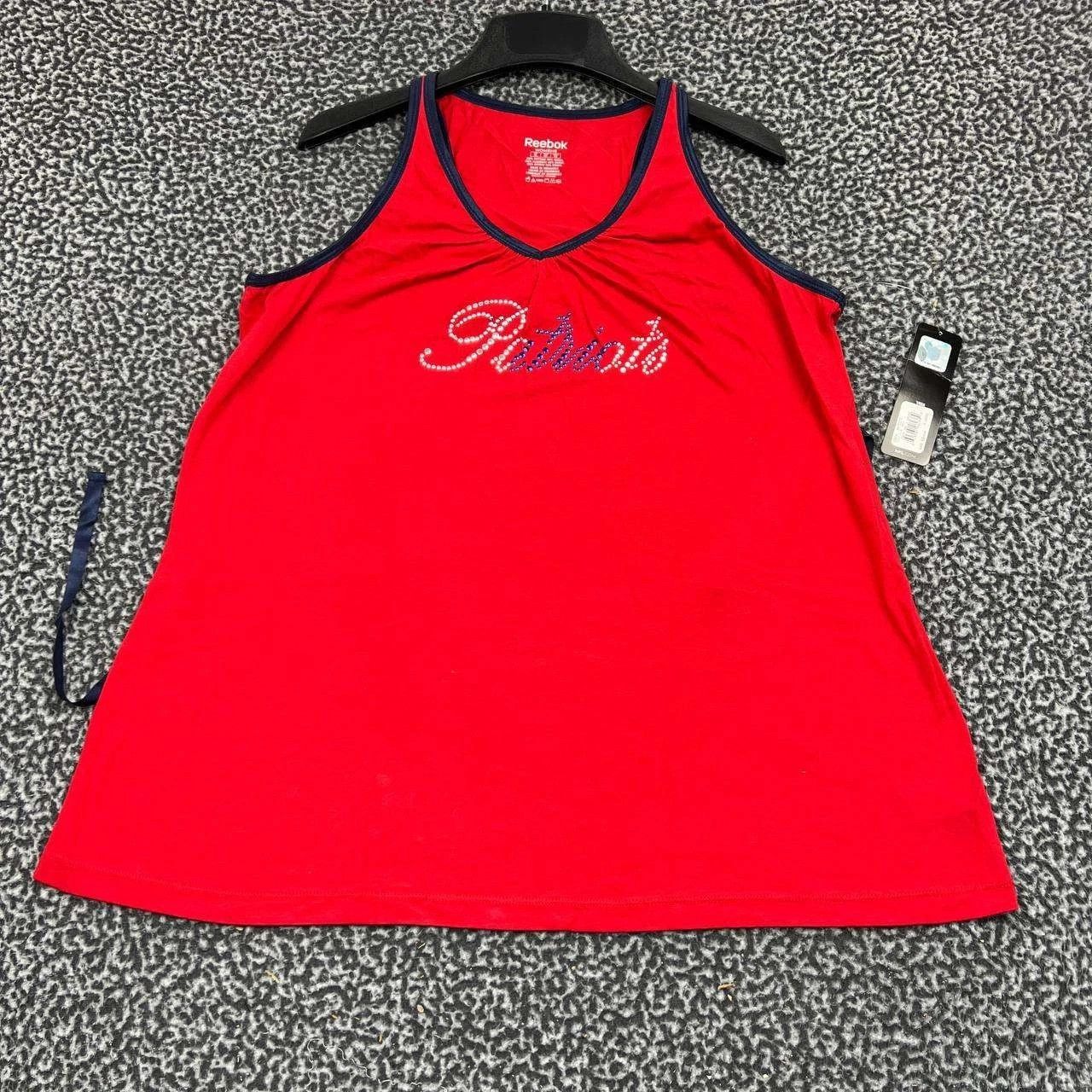 Reebok New England Patriots Shirt Women Reebok Sleeveless Top XL Size XL / US 12-14 / IT 48-50 - 1 Thumbnail