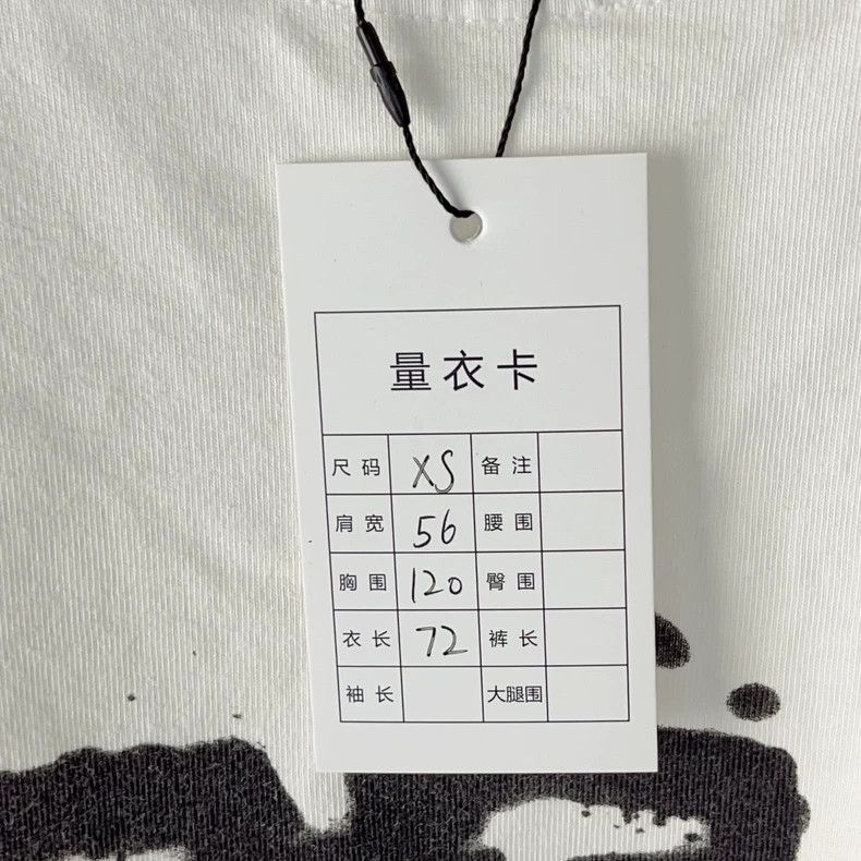 Balenciaga Balenciaga Letter printed T-shirt with round neck and shor Size US XS / EU 42 / 0 - 6 Thumbnail