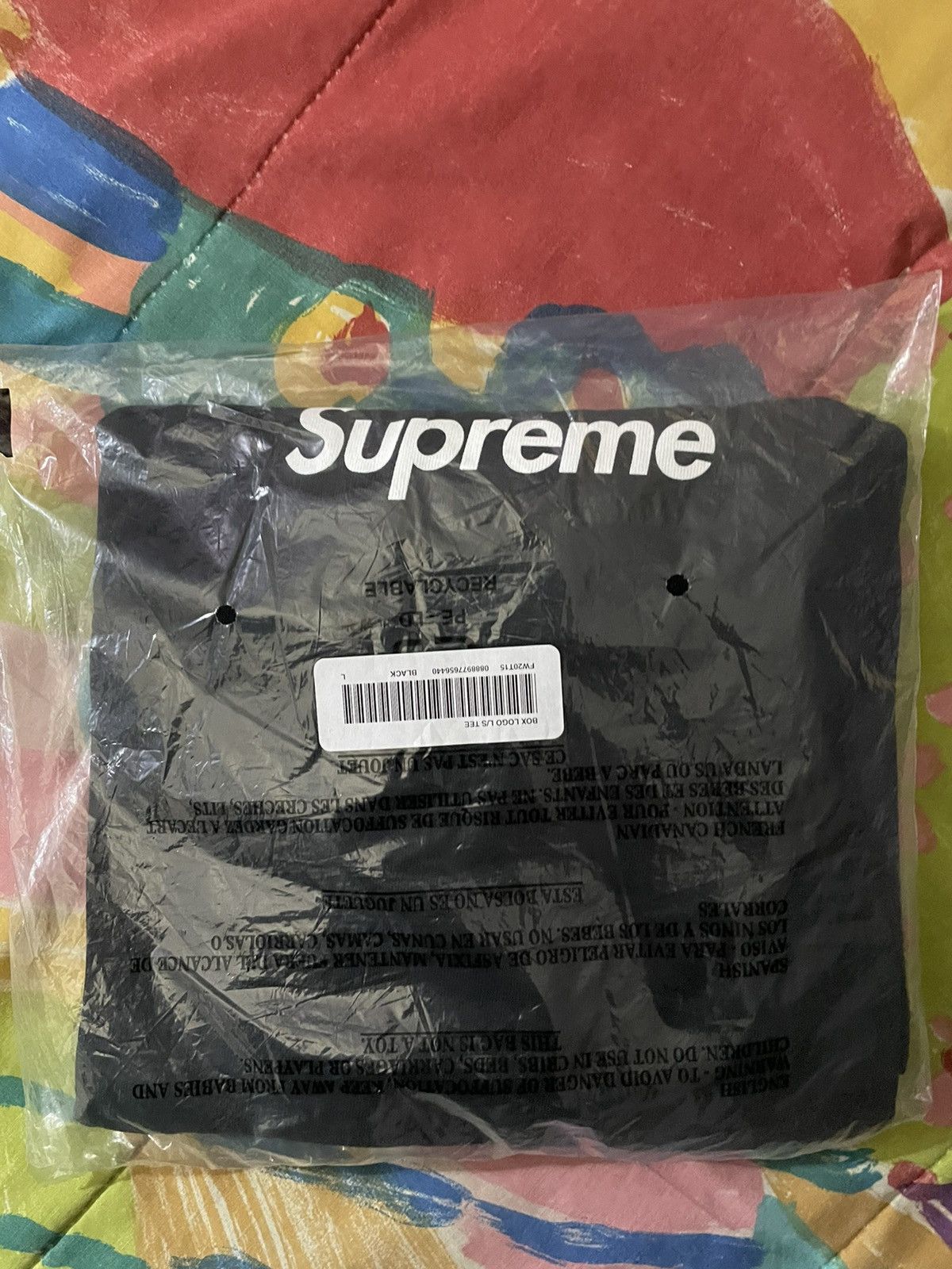 Lサイズ Supreme Box Logo L/S Tee（Supreme Supreme box logo