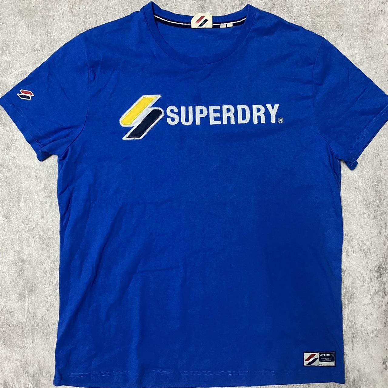 Superdry Blue Superdry T-shirt #casualwear Size US XXL / EU 58 / 5 - 1 Thumbnail
