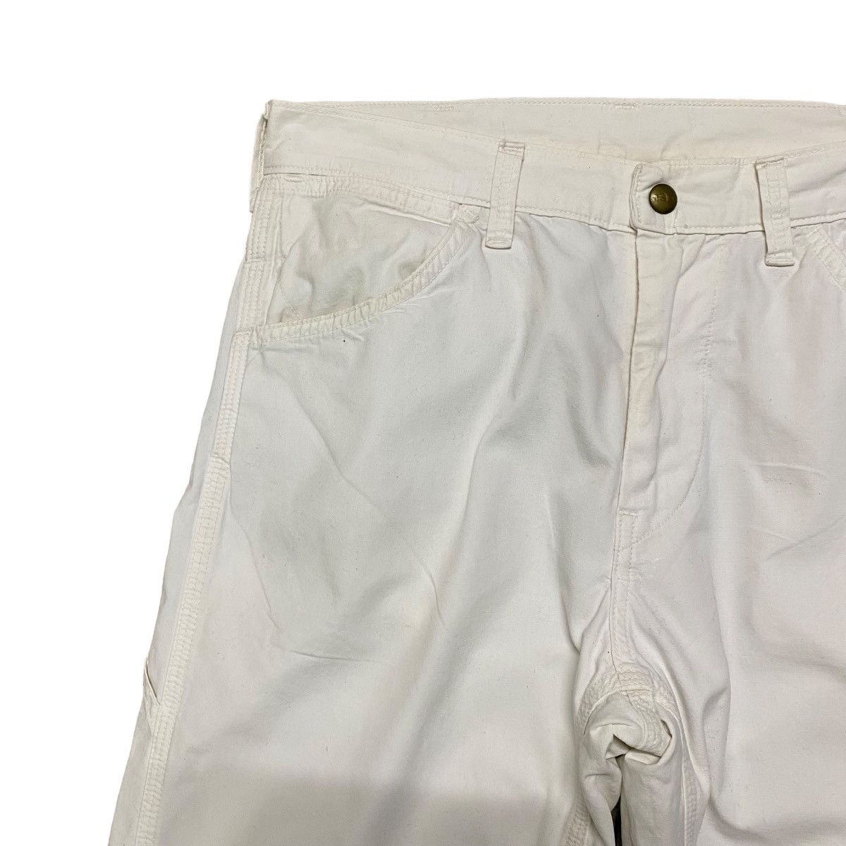 Orslow Orslow White Carpenter Pants Size US 29 - 4 Thumbnail