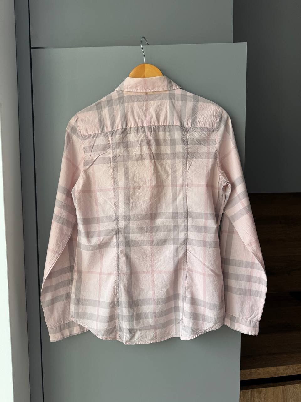 Burberry × Designer Womens Burberry Brit Nova Check L/S Shirt Size M Luxury Size M / US 6-8 / IT 42-44 - 2 Thumbnail
