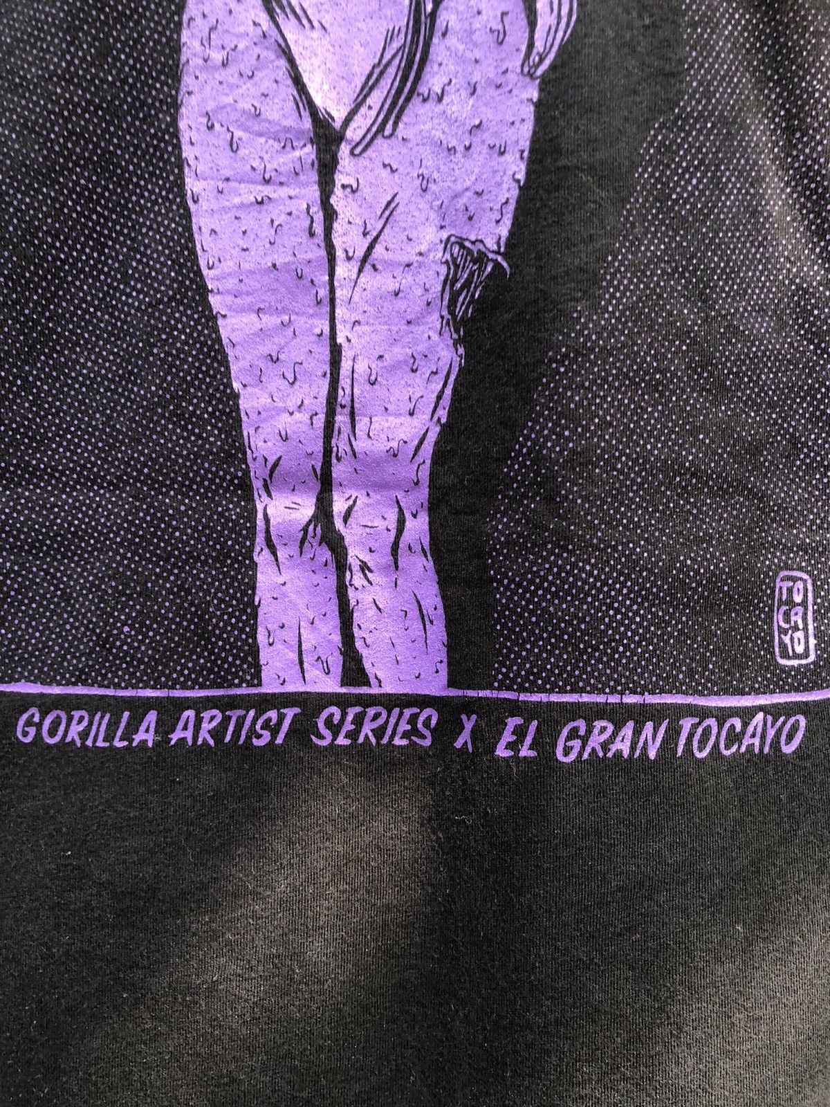 Japanese Brand × Vintage 💥RARE💥 Gorilla Artist Series X El Grand Tocayo Art Tshirt Size US L / EU 52-54 / 3 - 7 Thumbnail