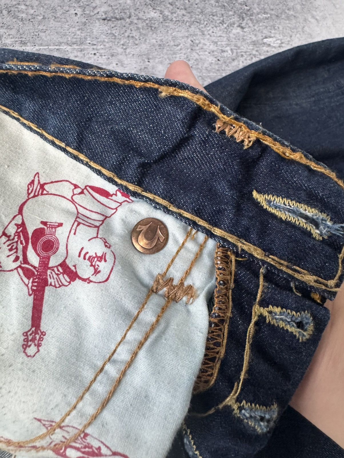True Religion True Religion Rocco Denim Vintage Jeans Streetwear Size 31 Size US 31 - 15 Thumbnail
