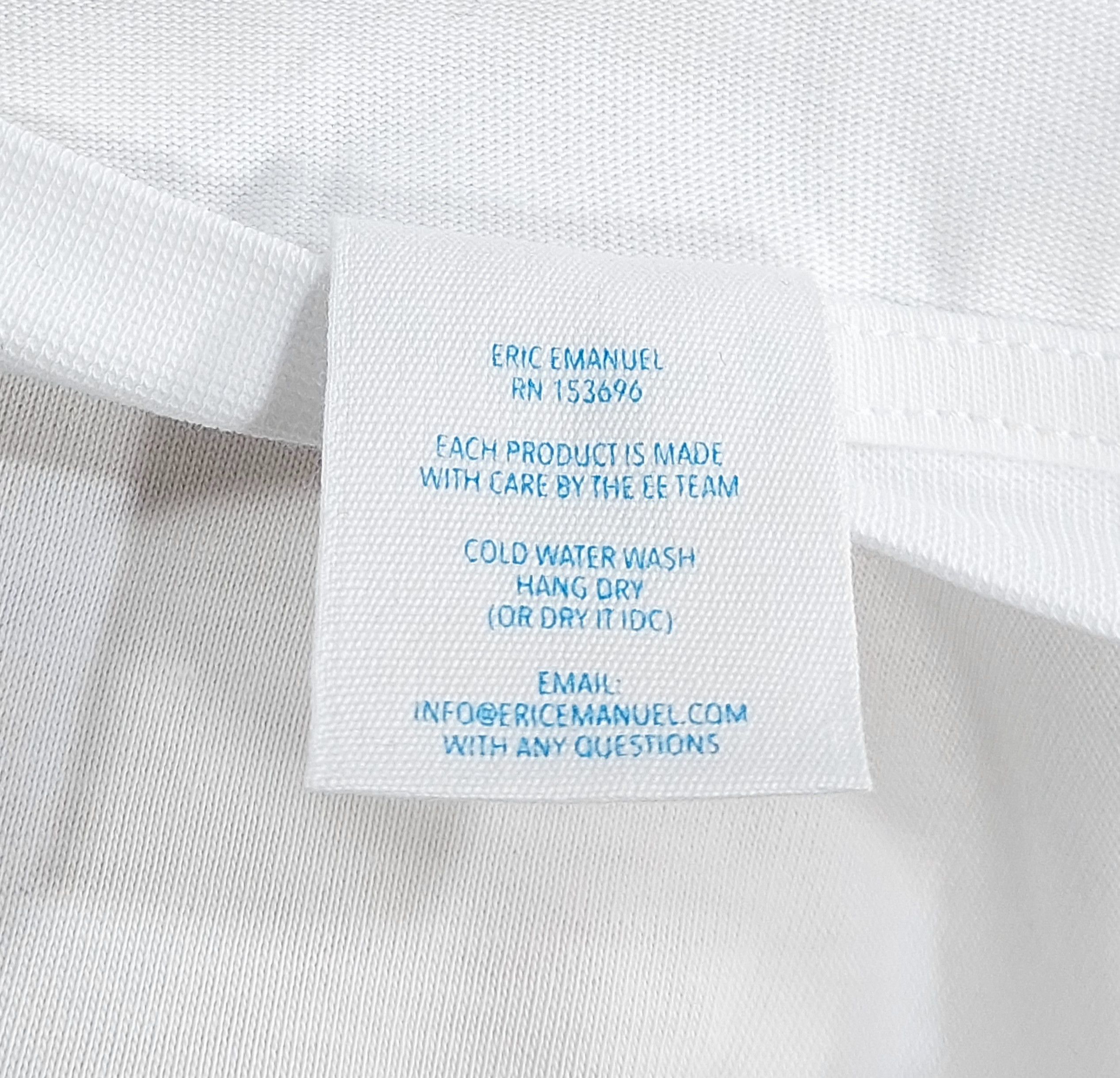 Eric Emanuel EE long sleeve tshirt - white L Size US L / EU 52-54 / 3 - 4 Thumbnail