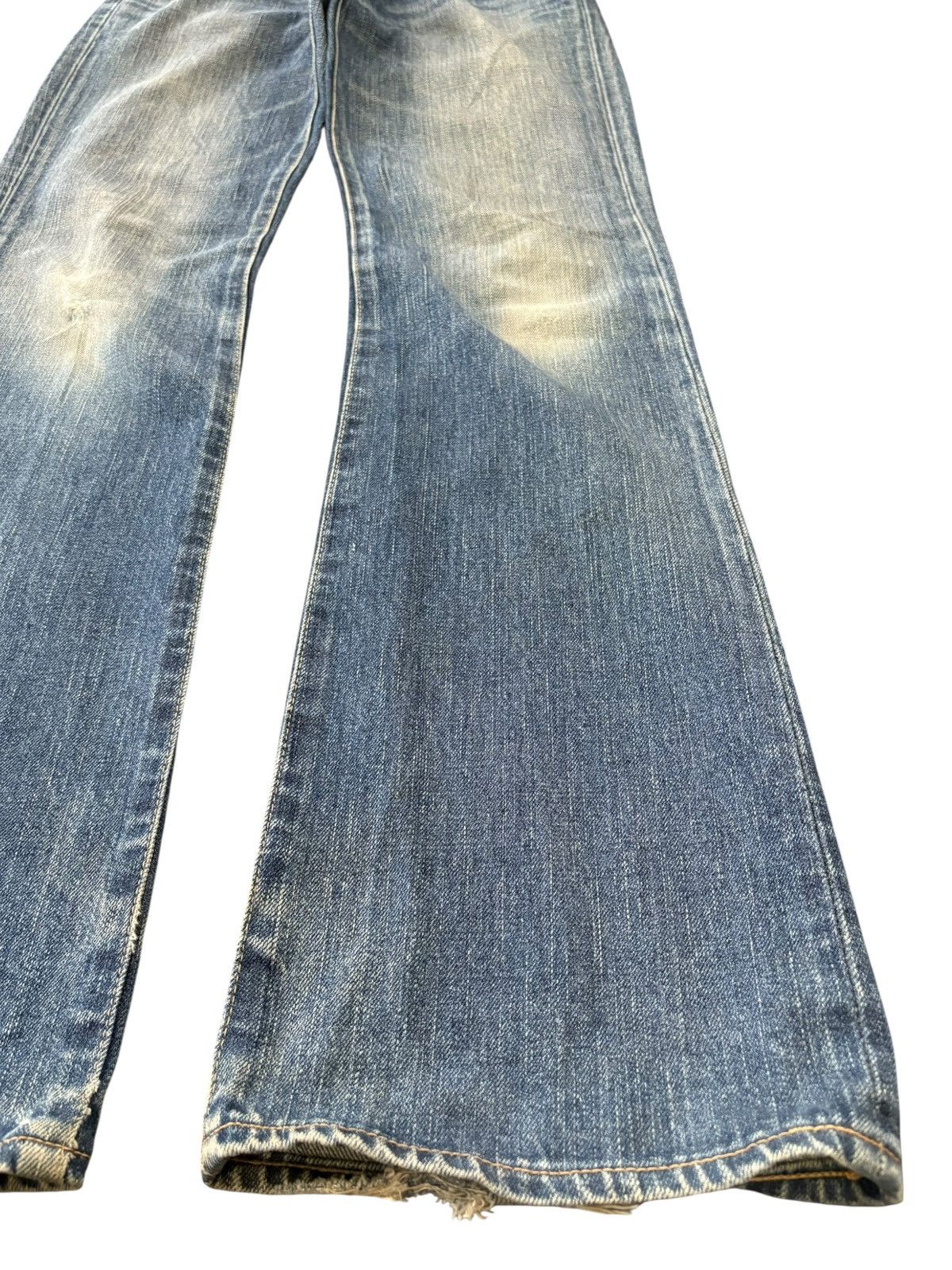 Levi's Vintage 90s Levis 517 Distressed Flare Jeans Size US 29 - 7 Thumbnail