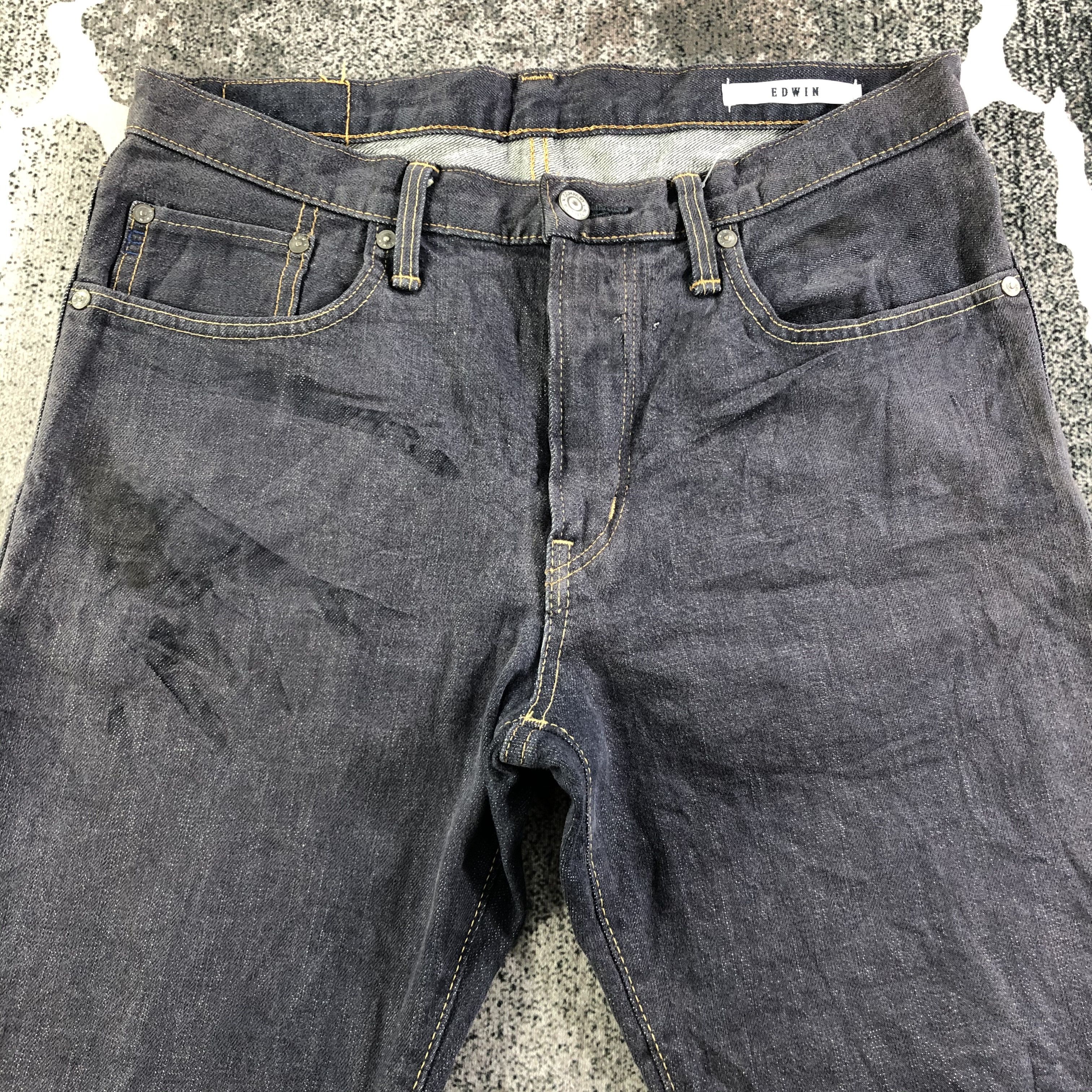 Edwin Vintage Edwin Redline Jeans Selvedge Denim KJ2147 Size US 31 - 3 Thumbnail