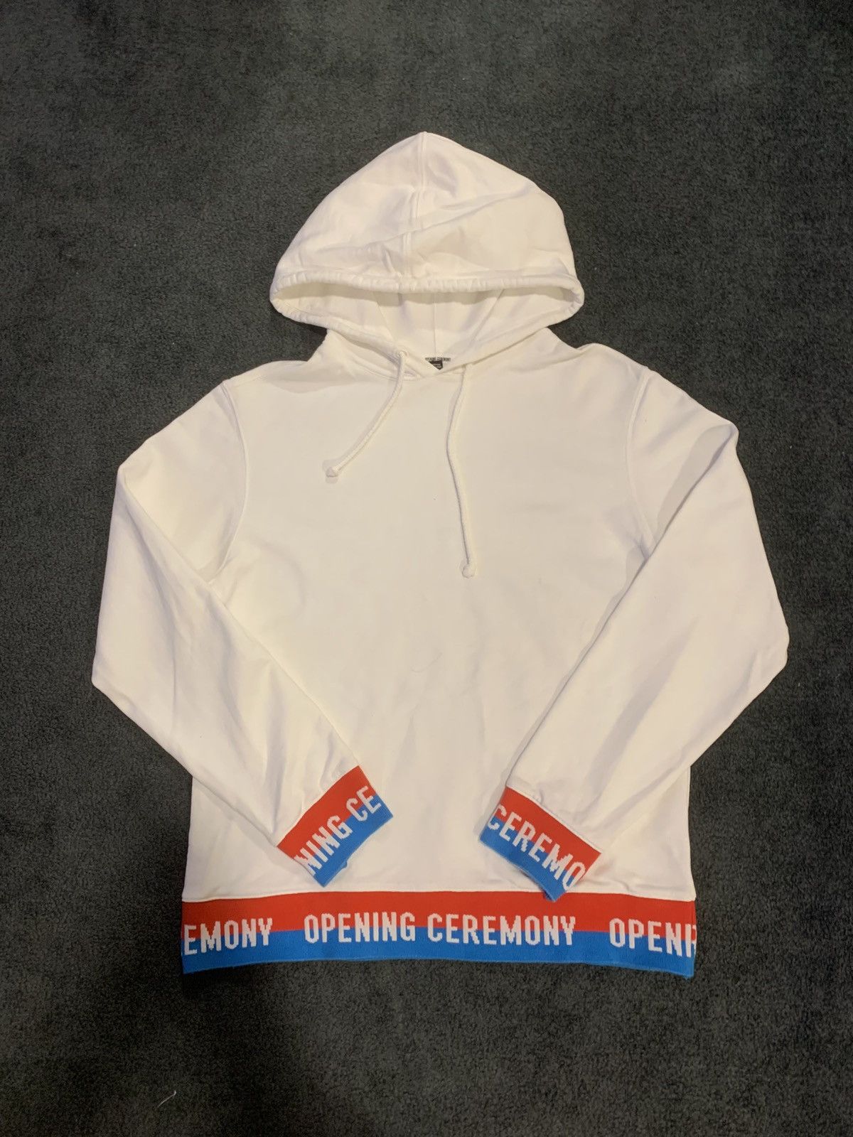 Designer × Opening Ceremony OPENING CEREMONY ELASTIC LOGO HOODIE Size S / US 4 / IT 40 - 1 Thumbnail