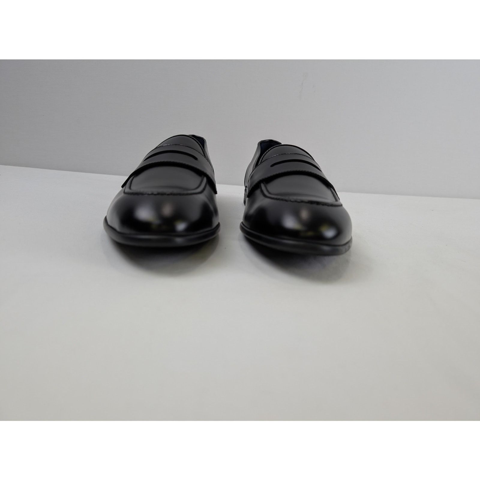 Brioni o1rshd1 Penny Loafer Uniform Shoe Boots in Black Size US 11.5 / EU 44-45 - 8 Thumbnail