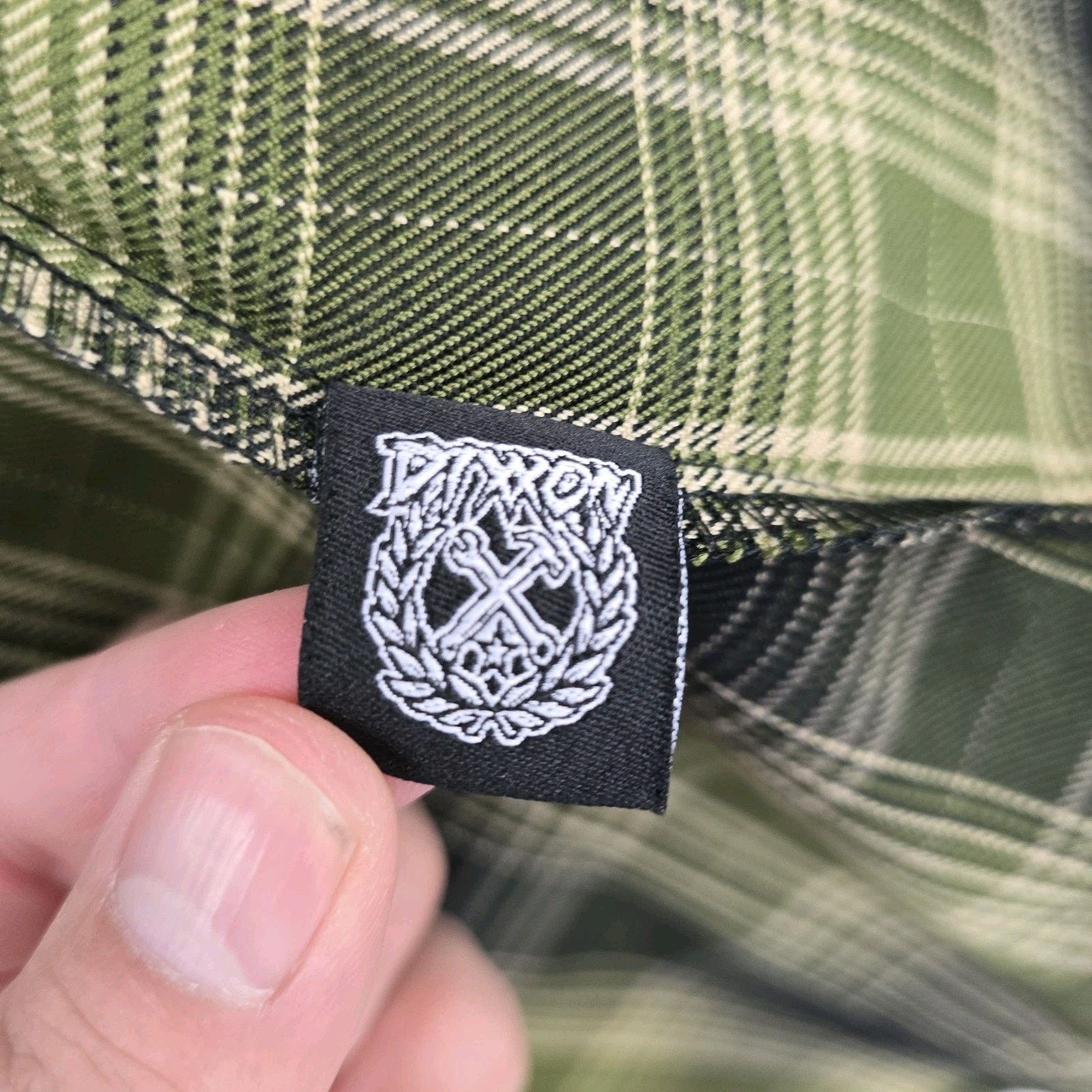 Dixxon Dixxon Action Flannel Shirt Womens Medium Green Black Plaid Size M / US 6-8 / IT 42-44 - 7 Thumbnail