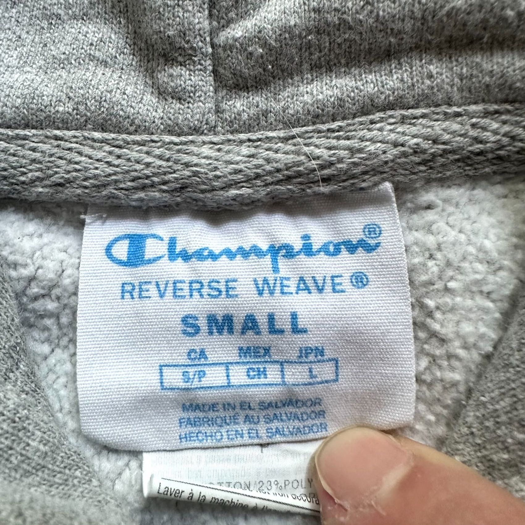 Champion Champion Reverse Weave Sarasota Sweatshirt Mens Small Grey Pullover Hoodie 90s Sports University Size US S / EU 44-46 / 1 - 3 Thumbnail