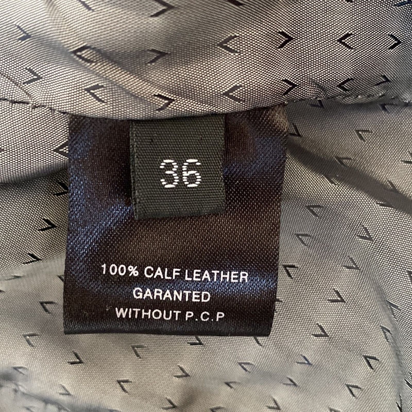 Other Sylvie Schimmel Paris Soft Calf Leather Jacket Size 36 Size XS / US 0-2 / IT 36-38 - 5 Thumbnail