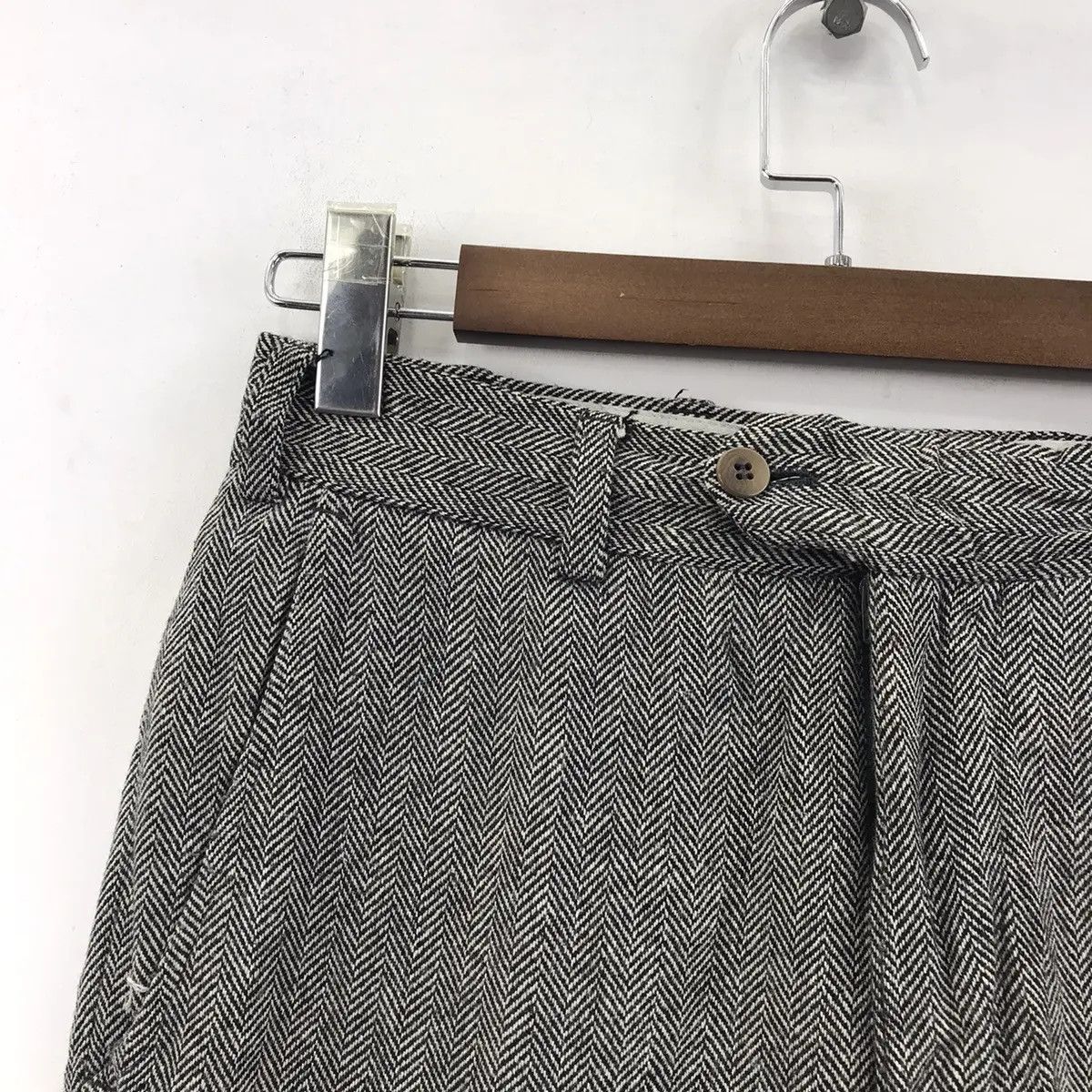 Other Vtg 90’ GRABS TREND Made In ITALY Grey Casual Pant Trouser Size 29" - 5 Thumbnail