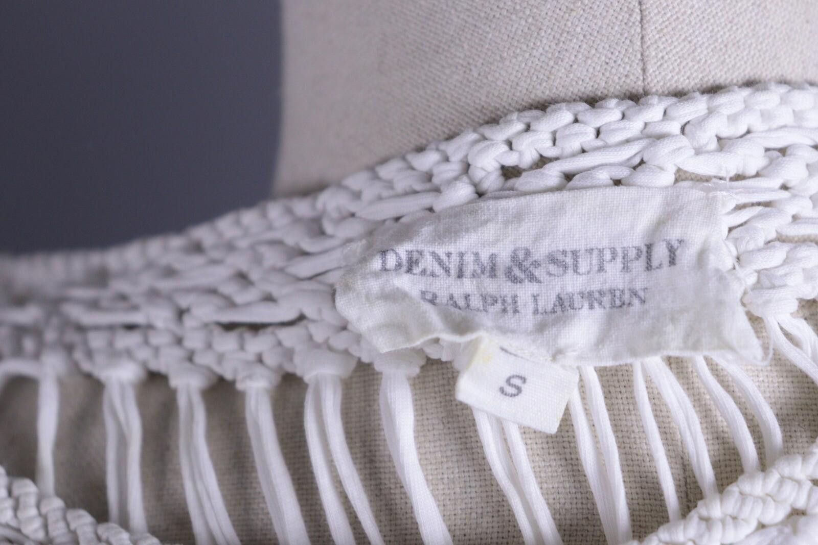 Denim & Supply Ralph Lauren Denim & Supply Ralph Lauren White Lace Top Shirt Size L Size L / US 10 / IT 46 - 11 Thumbnail