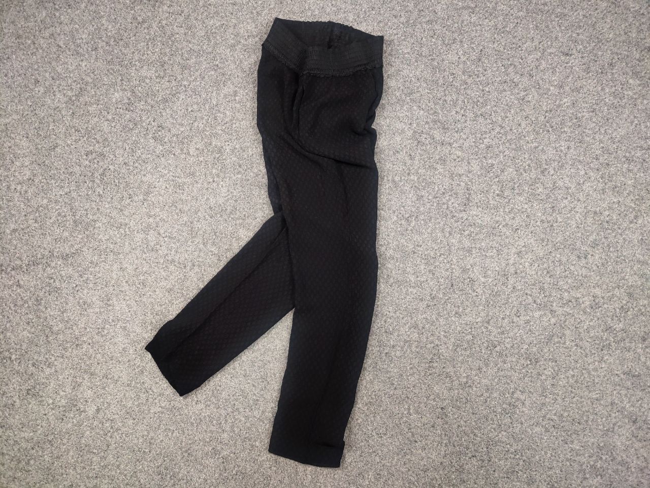 Sandro Sandro Paris Design Light Ankle Viscose Black Pants Size 30" / US 8 / IT 44 - 2 Thumbnail