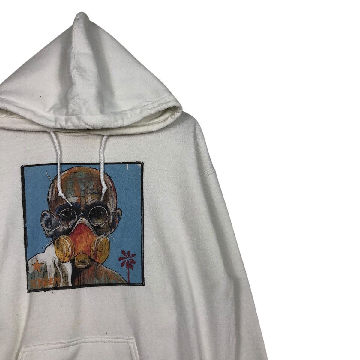 Japanese Brand × Vintage 📌Vintage Hoodie Pull Over Grandfather Sun Goku Big Logo Size US M / EU 48-50 / 2 - 7 Thumbnail
