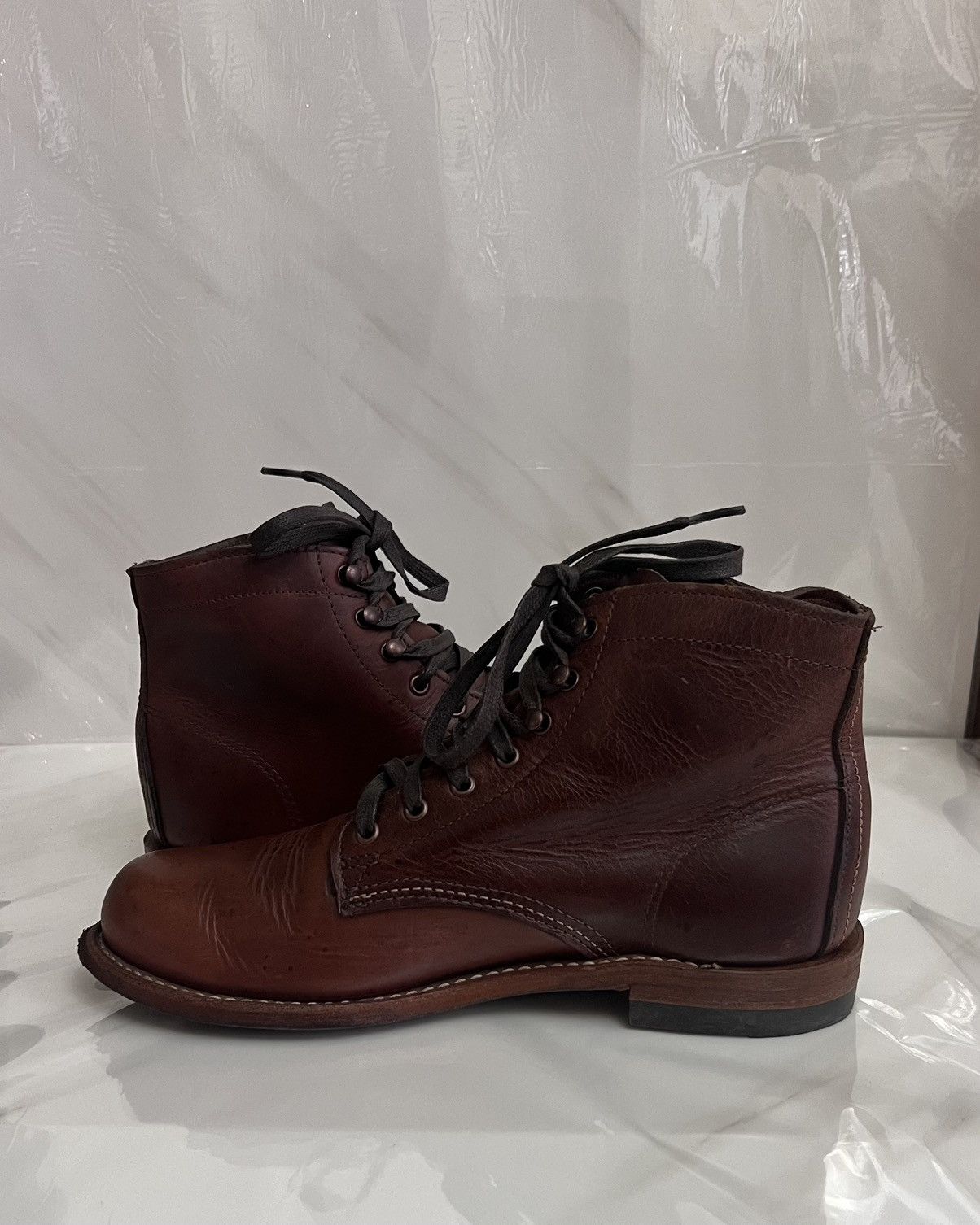 Wolverine Wolverine 1000 mile plain toe brown Men’s boot size 8 D Size US 8 / EU 41 - 7 Thumbnail